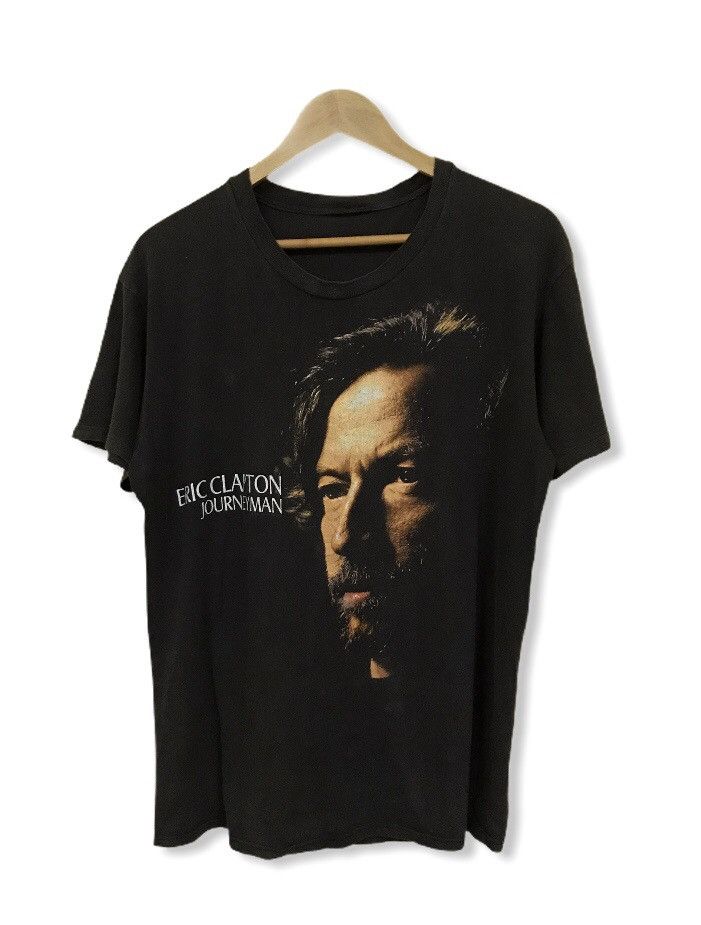 Band Tees Vintage 90s eric clapton journeyman tour 1990 tee Size US M / EU 48-50 / 2 - 1 Thumbnail