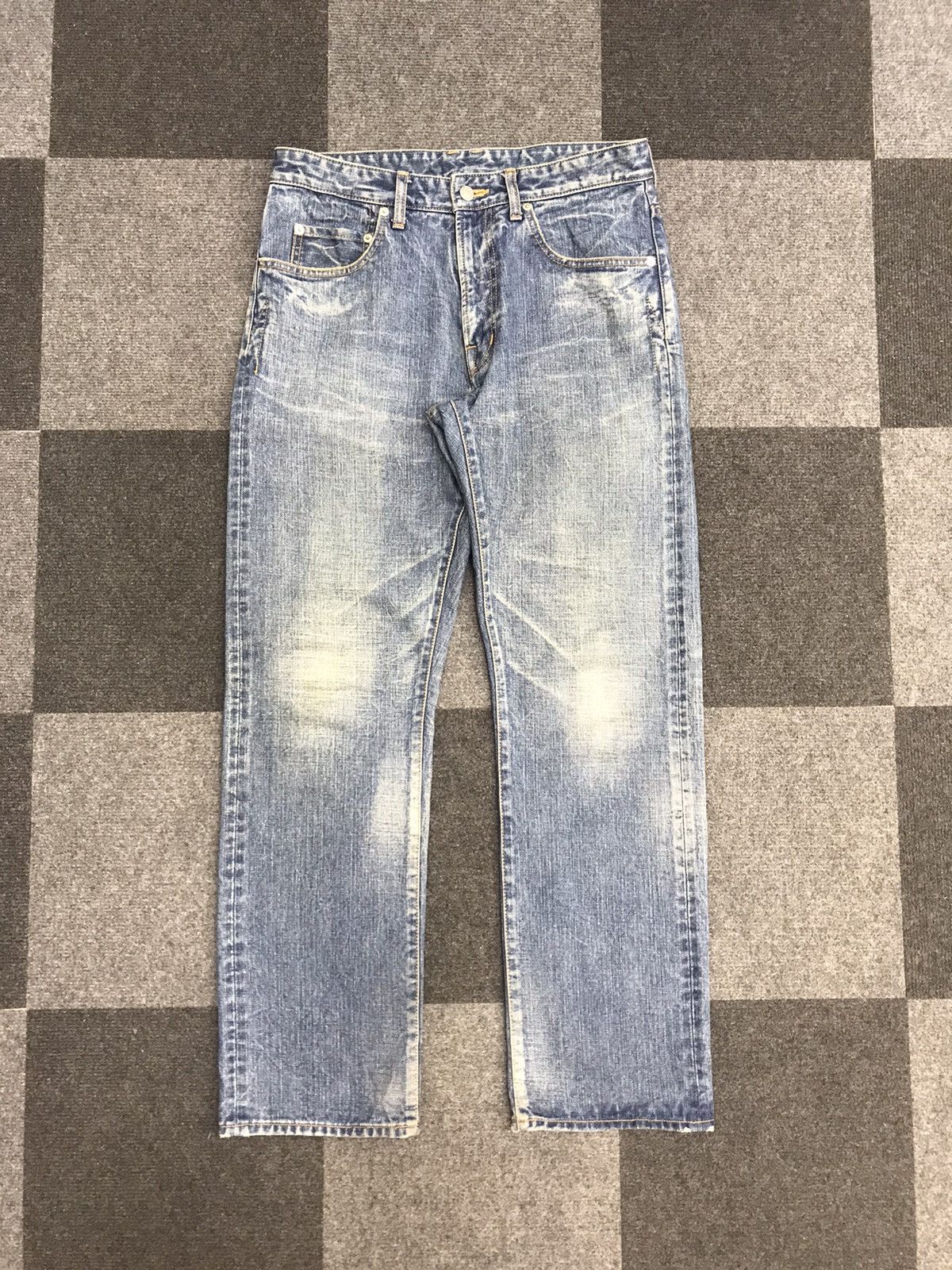 Japanese Brand MACKDADDY Japan Denim Medium Wash Jeans Size US 32 / EU 48 - 3 Thumbnail