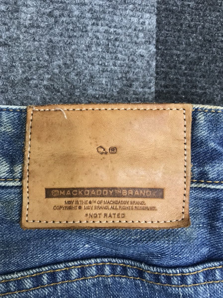 Japanese Brand MACKDADDY Japan Denim Medium Wash Jeans Size US 32 / EU 48 - 18 Thumbnail