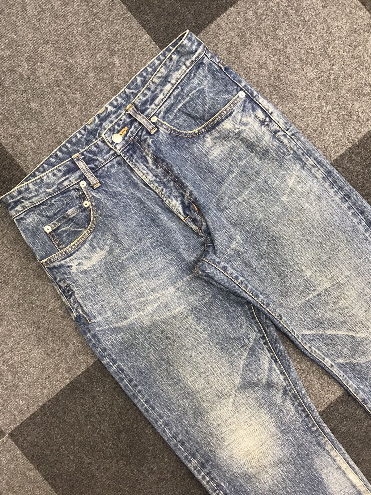Japanese Brand MACKDADDY Japan Denim Medium Wash Jeans Size US 32 / EU 48 - 4 Thumbnail