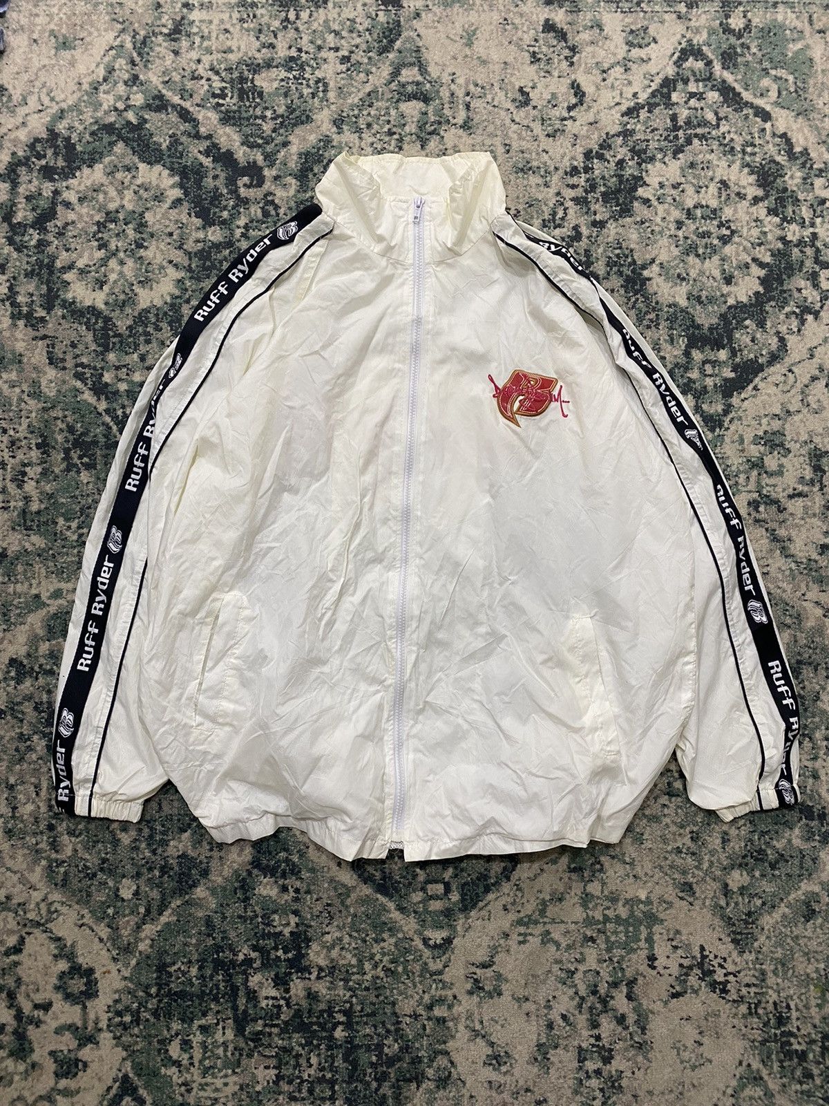 Vintage Ruff Ryders Dirty Denim Ryde Or Die Jacket DMX