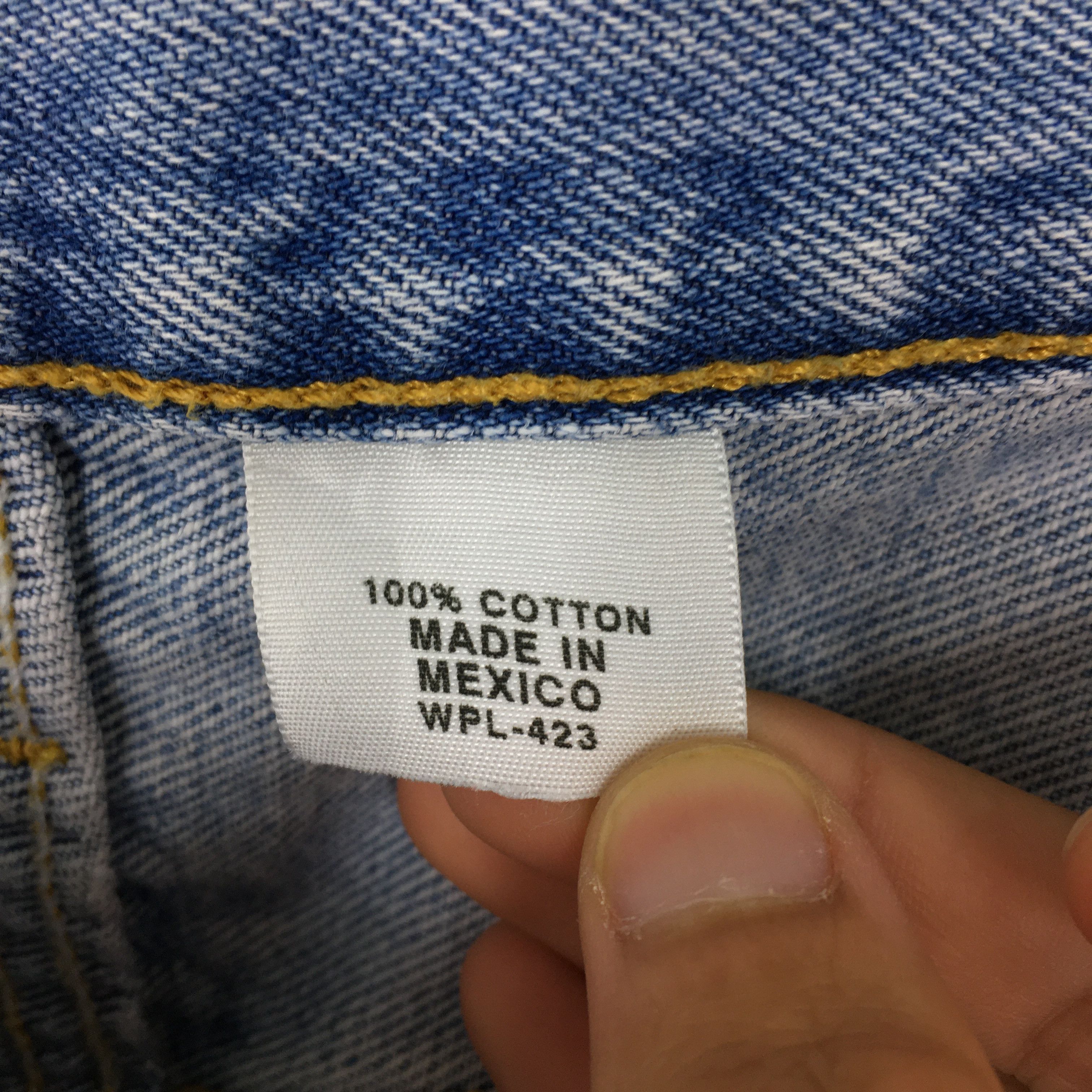Jean Size 34x34 Vintage Levis 501 Light Washed Jeans Size US 34 / EU 50 - 11 Thumbnail