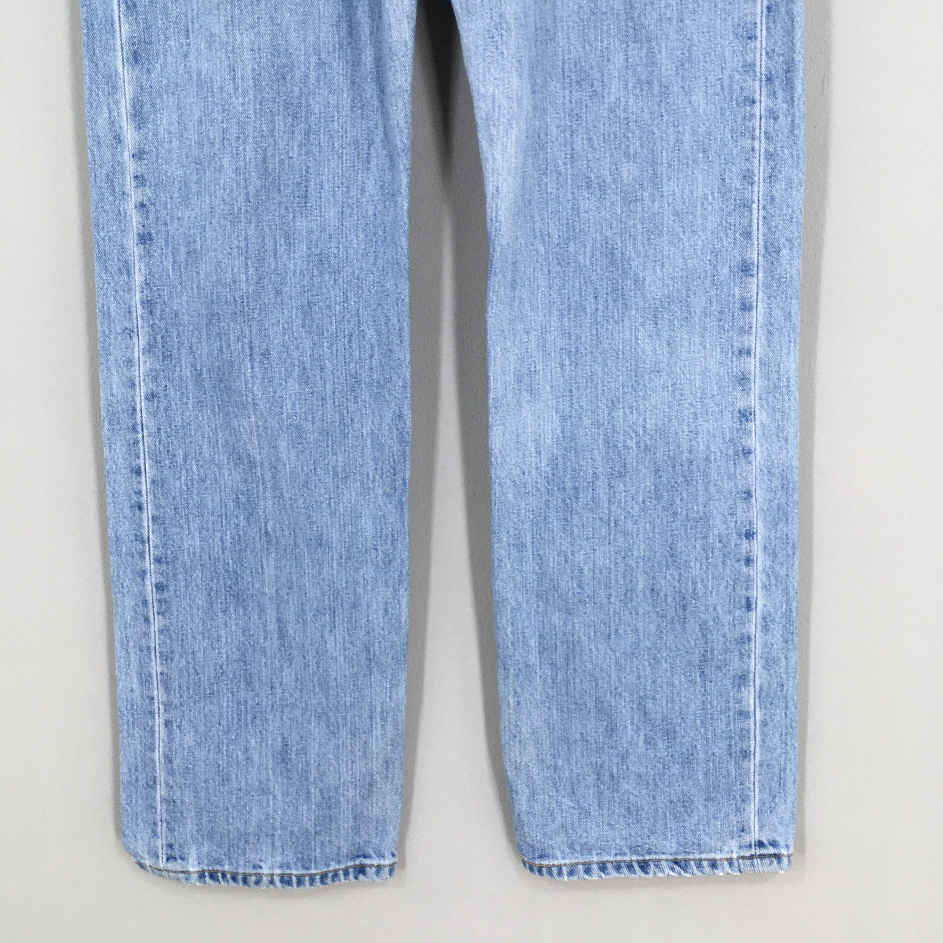 Jean Size 34x34 Vintage Levis 501 Light Washed Jeans Size US 34 / EU 50 - 4 Thumbnail