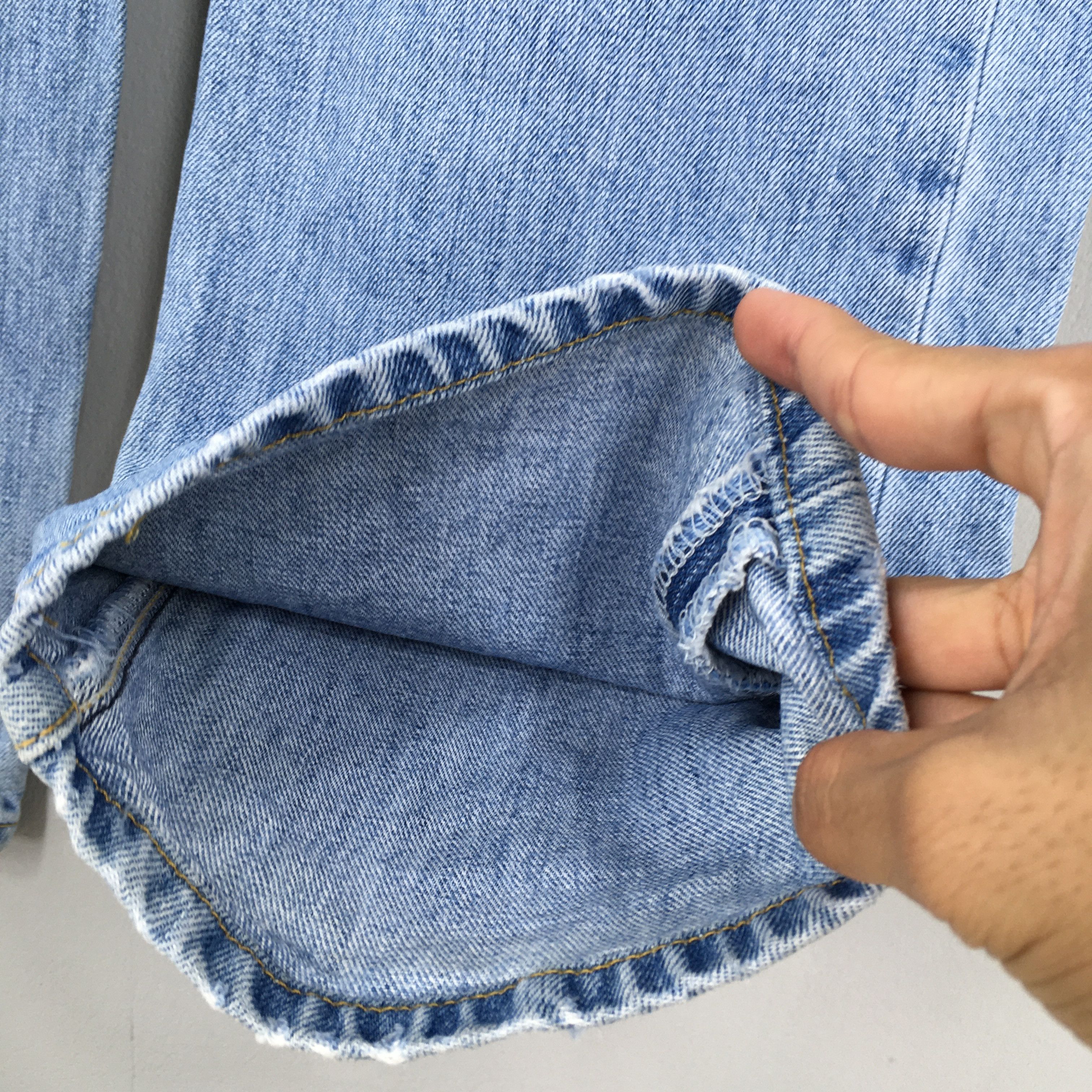 Jean Size 34x34 Vintage Levis 501 Light Washed Jeans Size US 34 / EU 50 - 10 Thumbnail