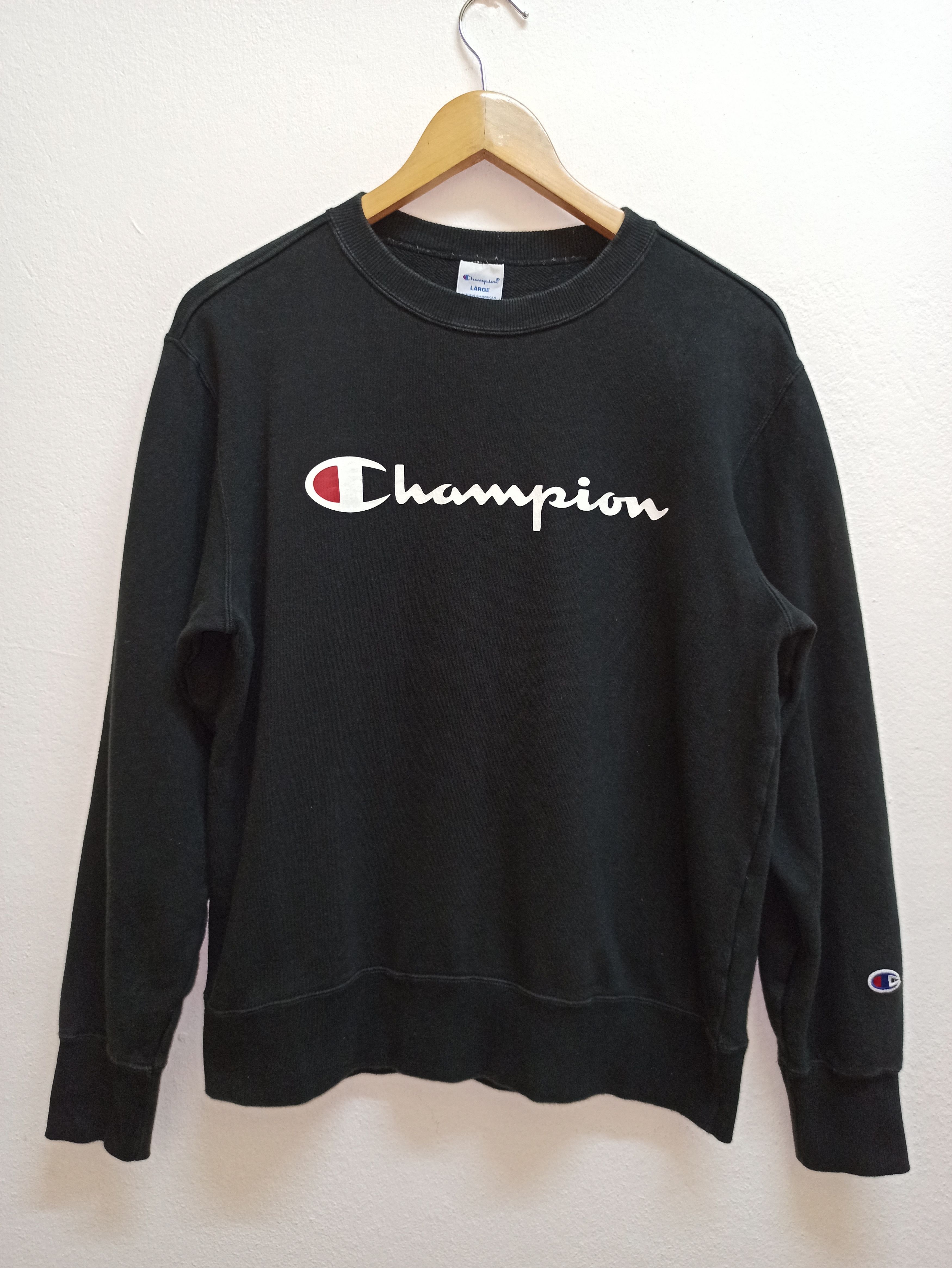 Champion Vtg 90s CHAMPION Sweatshirts Big Logo Size L (c32) Size US L / EU 52-54 / 3 - 1 Thumbnail