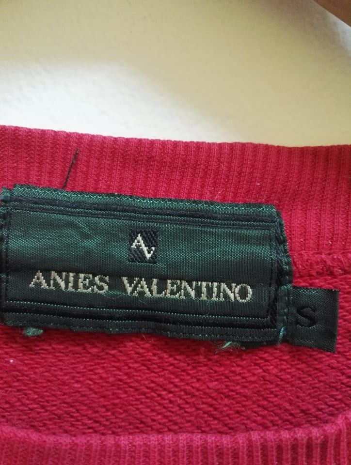 Valentino Rare Distressed Anies Valentino Embroidered Big Logo Size US L / EU 52-54 / 3 - 6 Thumbnail