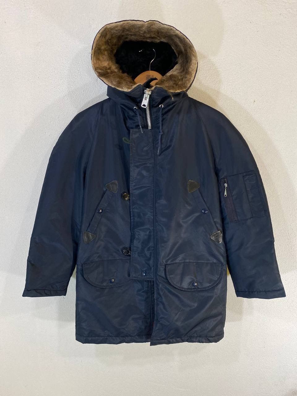 Vintage Vintage 70s/80s Bomber Puffer Jacket Talon Zipper Size US M / EU 48-50 / 2 - 1 Thumbnail