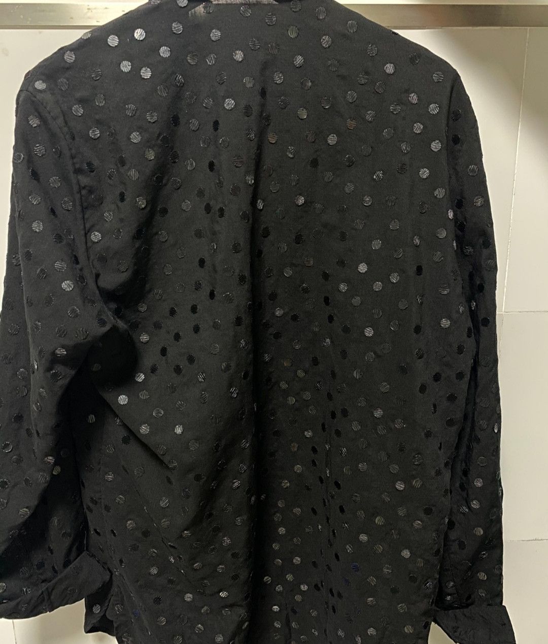 Saint Laurent Paris Saint Laurent Sequin shirt Size US L / EU 52-54 / 3 - 7 Thumbnail