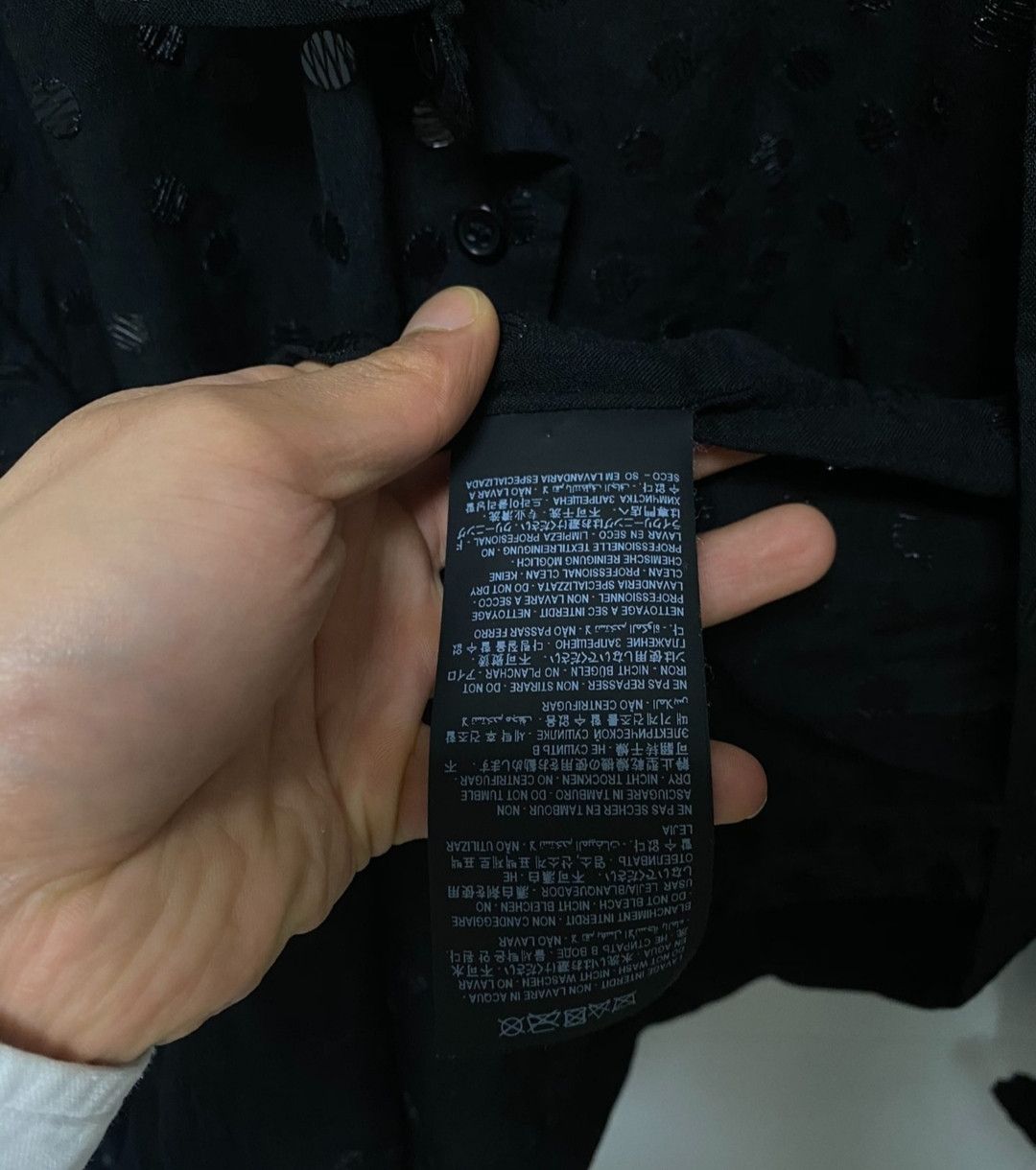 Saint Laurent Paris Saint Laurent Sequin shirt Size US L / EU 52-54 / 3 - 6 Thumbnail