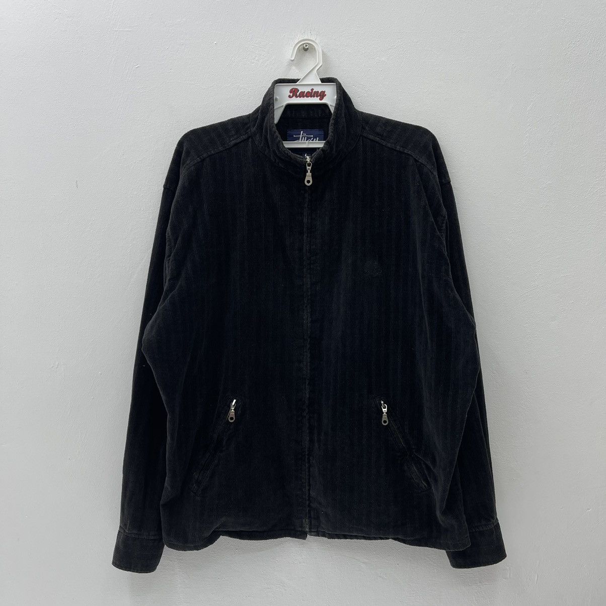 Stussy Stussy Corduroy Light Jacket Zip Up Vintage 90s Embroidery Size US L / EU 52-54 / 3 - 1 Thumbnail