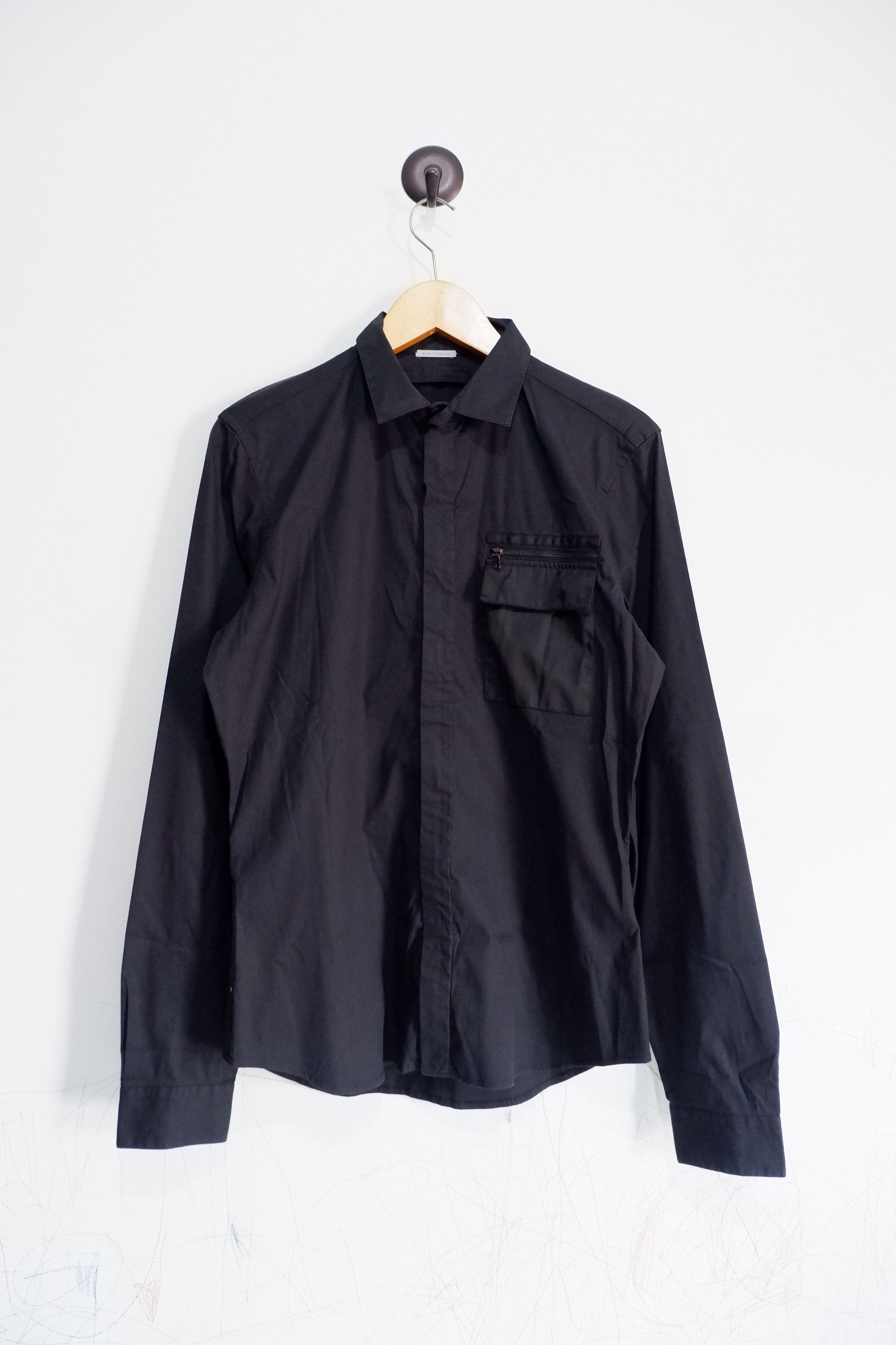 Prada 2010 Prada Nylon Pocket Zip Shirt Size US M / EU 48-50 / 2 - 1 Thumbnail