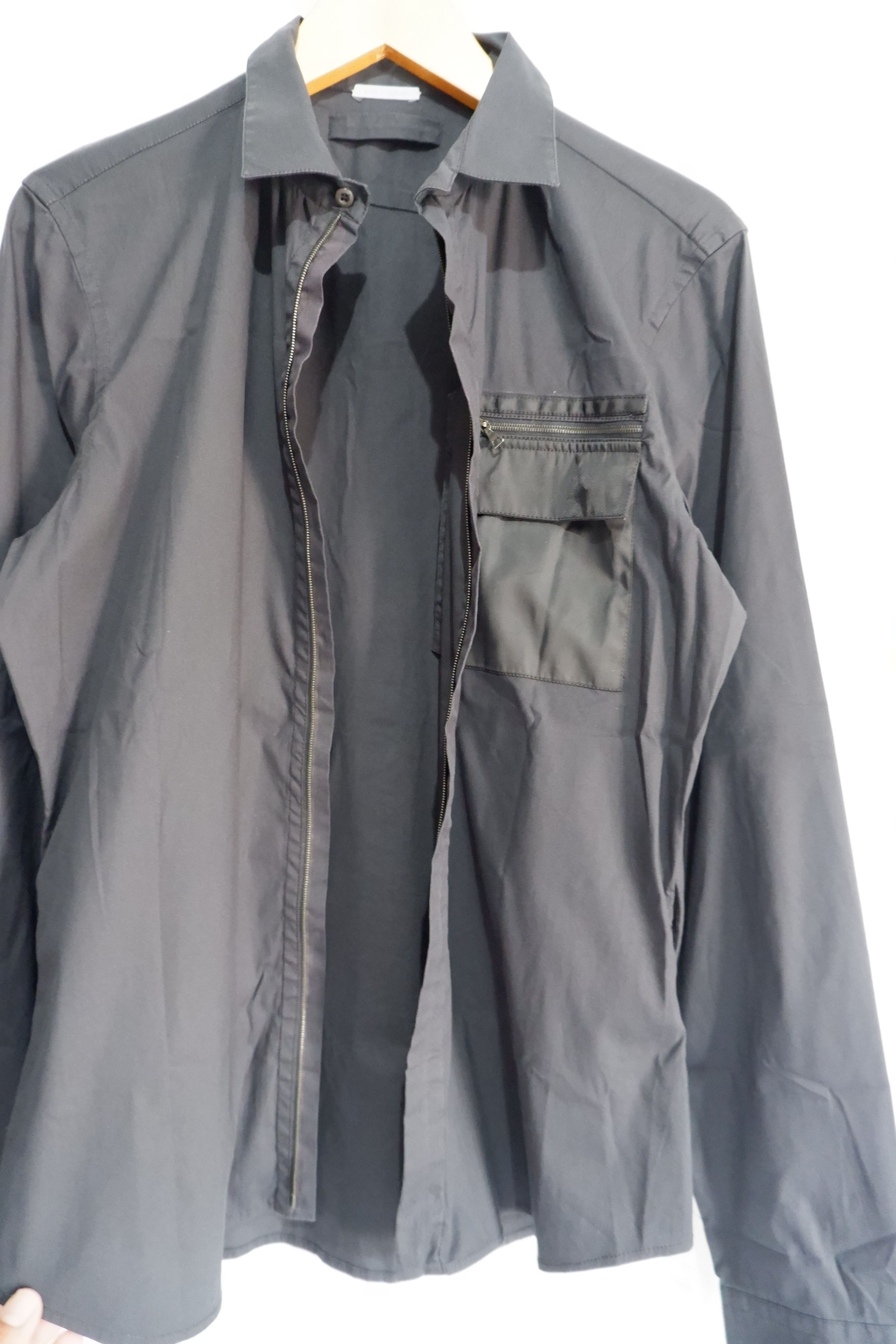 Prada 2010 Prada Nylon Pocket Zip Shirt Size US M / EU 48-50 / 2 - 3 Thumbnail