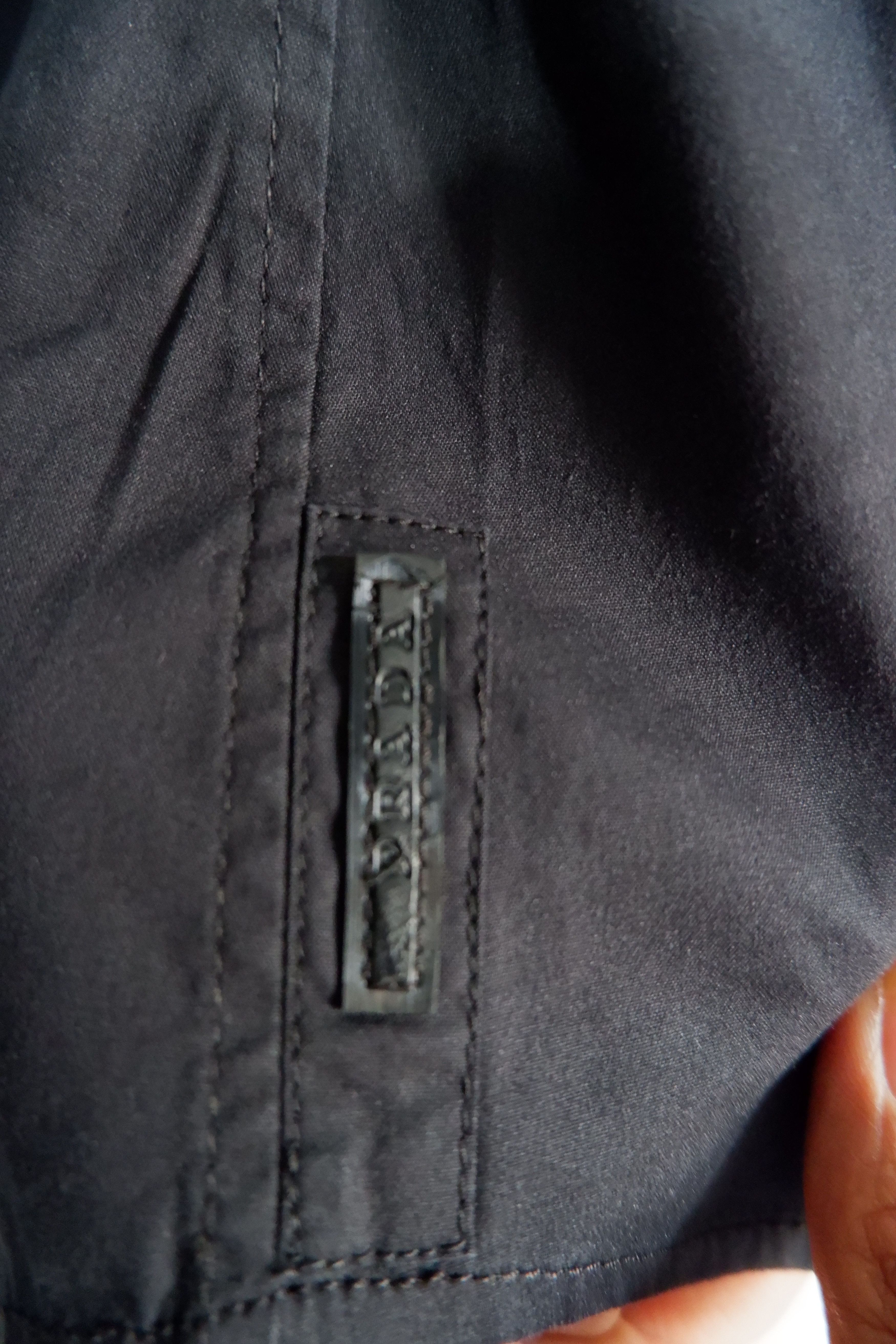 Prada 2010 Prada Nylon Pocket Zip Shirt Size US M / EU 48-50 / 2 - 7 Thumbnail