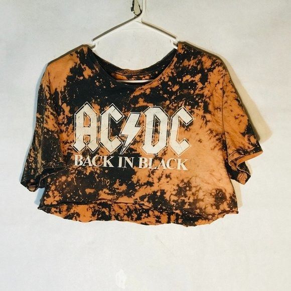 AC/DC AC/DC Custom T Shirt Size Large Tie Dye Just Do it Tee Bleac Size L / US 10 / IT 46 - 2 Thumbnail