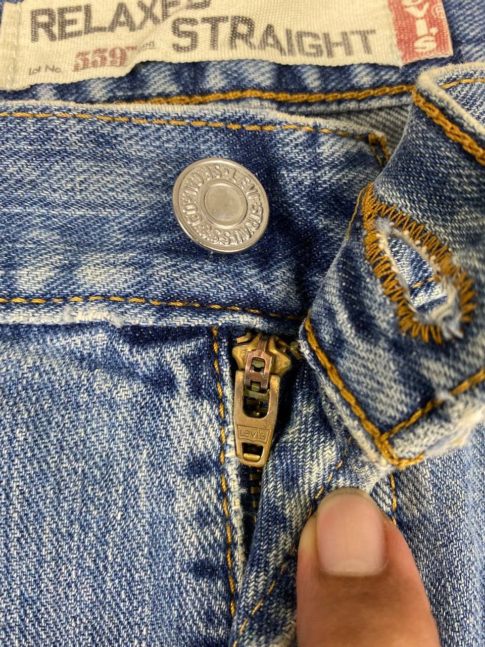 Levi's vintage levis 559 relaxed straight fit denim Size US 38 / EU 54 - 11 Thumbnail