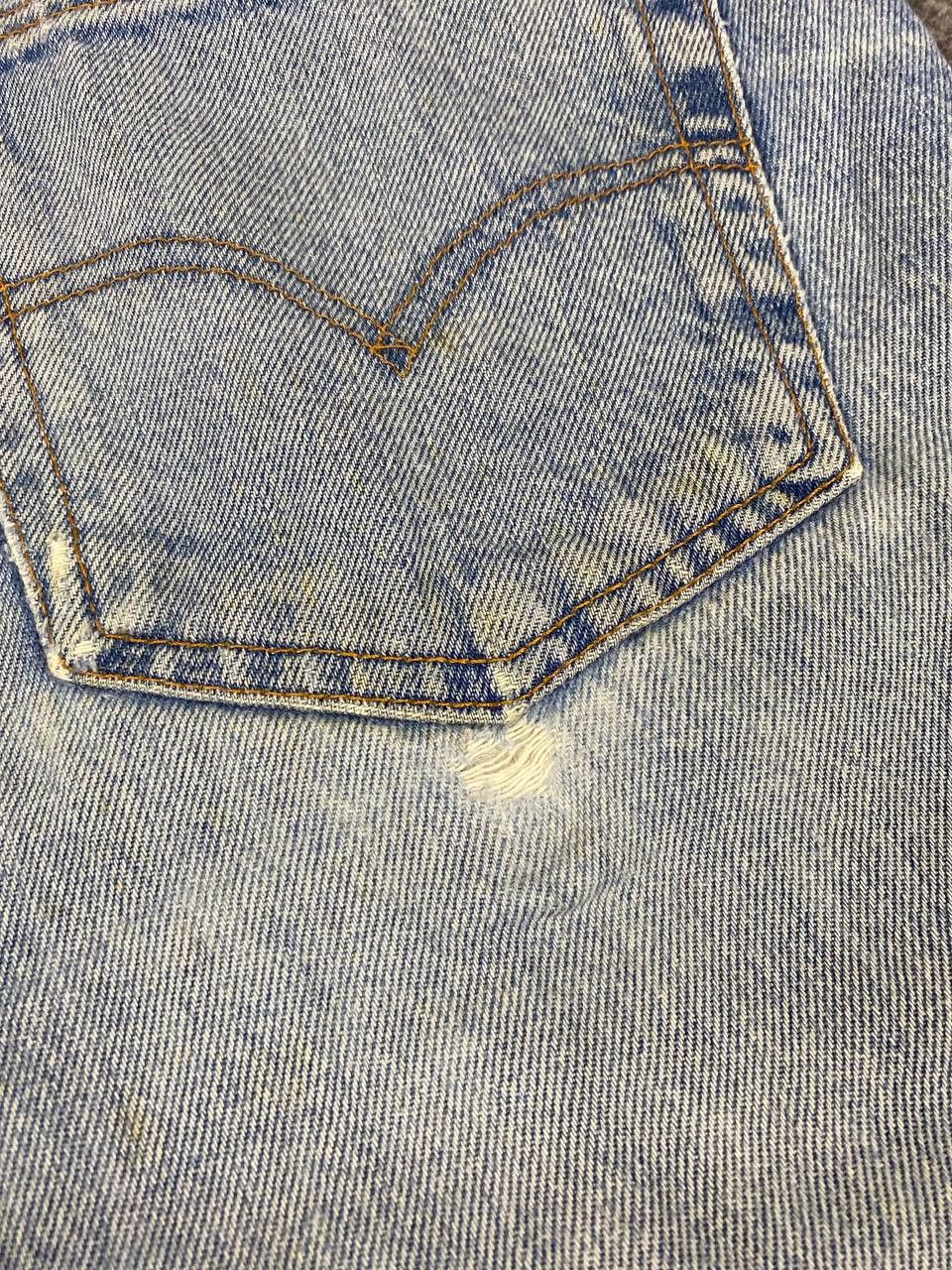 Levi's vintage levis 504 distressed denim Size US 36 / EU 52 - 9 Thumbnail