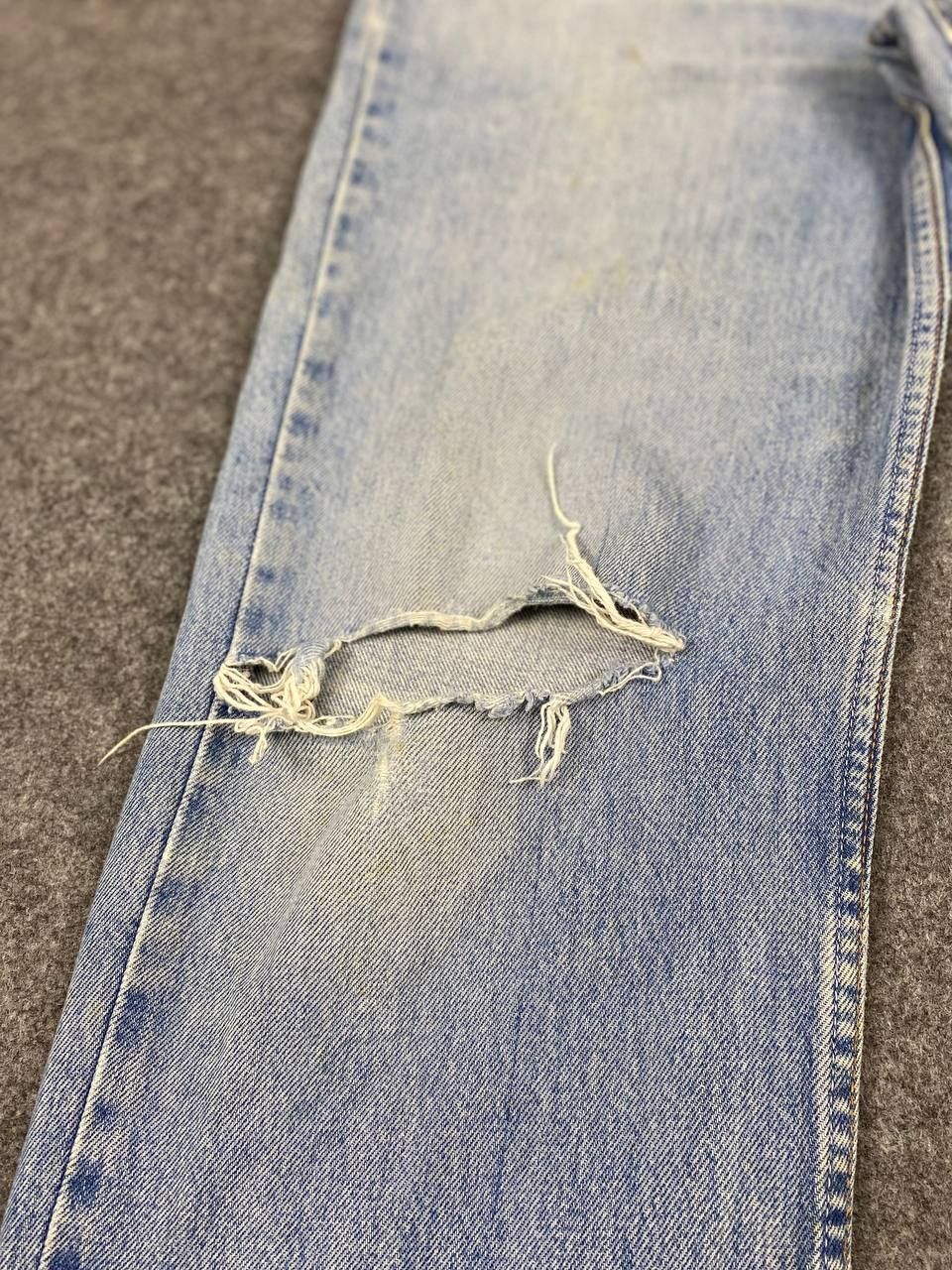 Levi's vintage levis 504 distressed denim Size US 36 / EU 52 - 11 Thumbnail