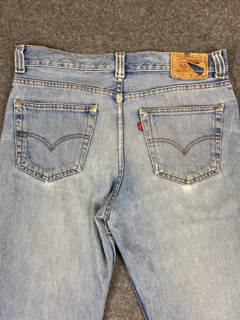 Levi's vintage levis 504 distressed denim Size US 36 / EU 52 - 4 Thumbnail