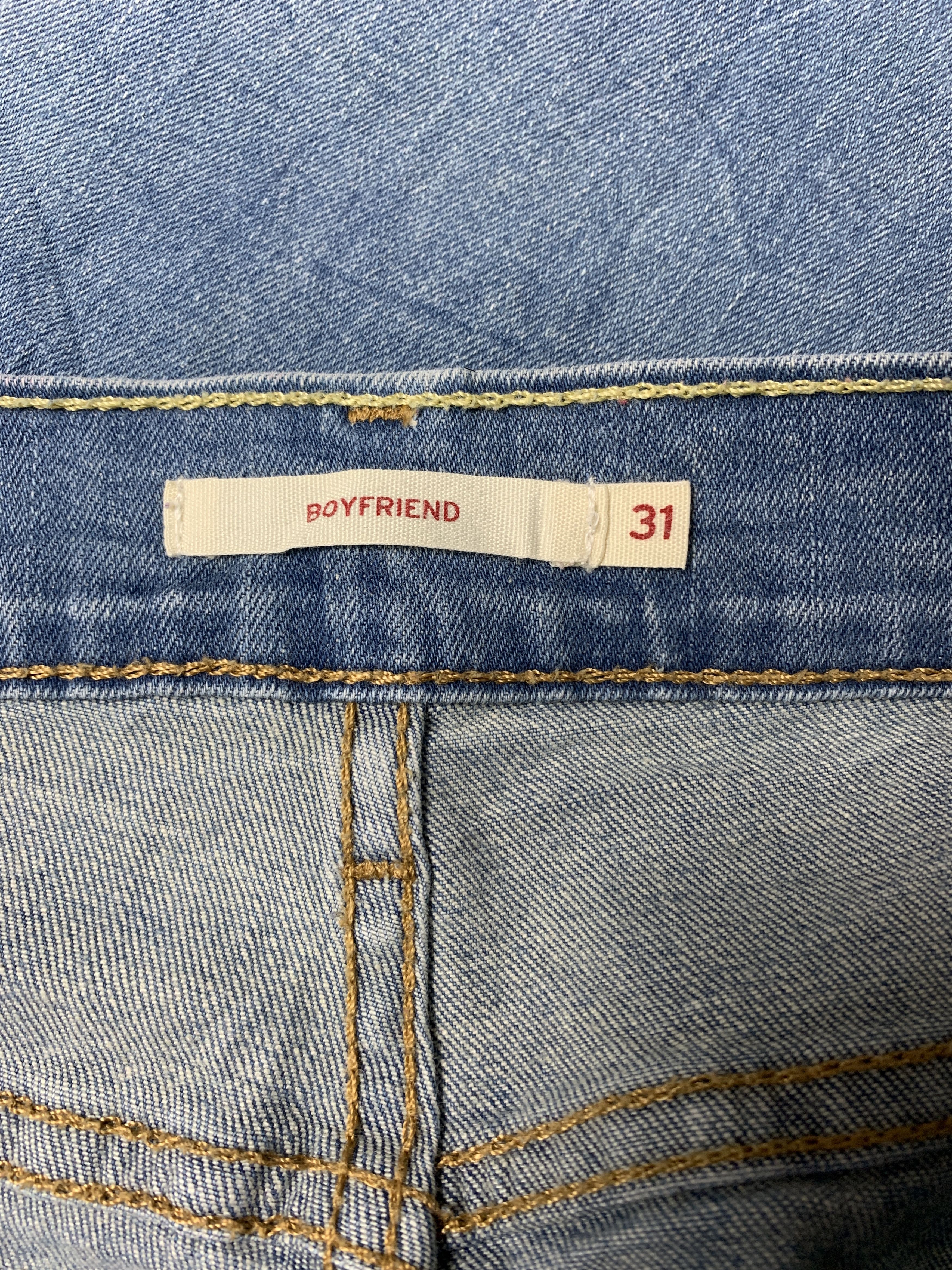 Levi's Vintage Levis Women Boyfriend Faded Distressed Jeans P0101 Size 34" / US 12 / IT 48 - 12 Thumbnail