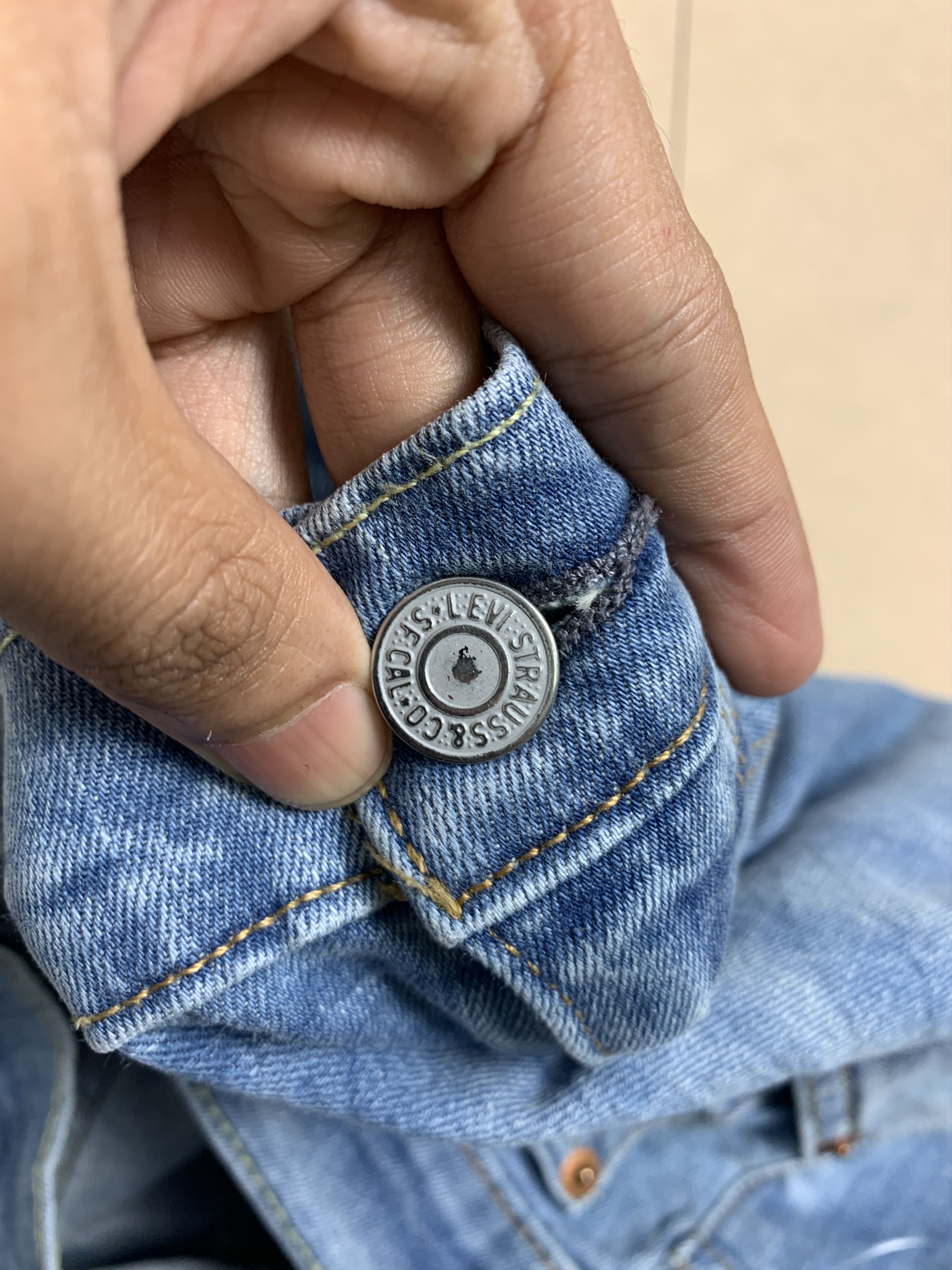 Levi's Vintage Levis Women Boyfriend Faded Distressed Jeans P0101 Size 34" / US 12 / IT 48 - 20 Thumbnail