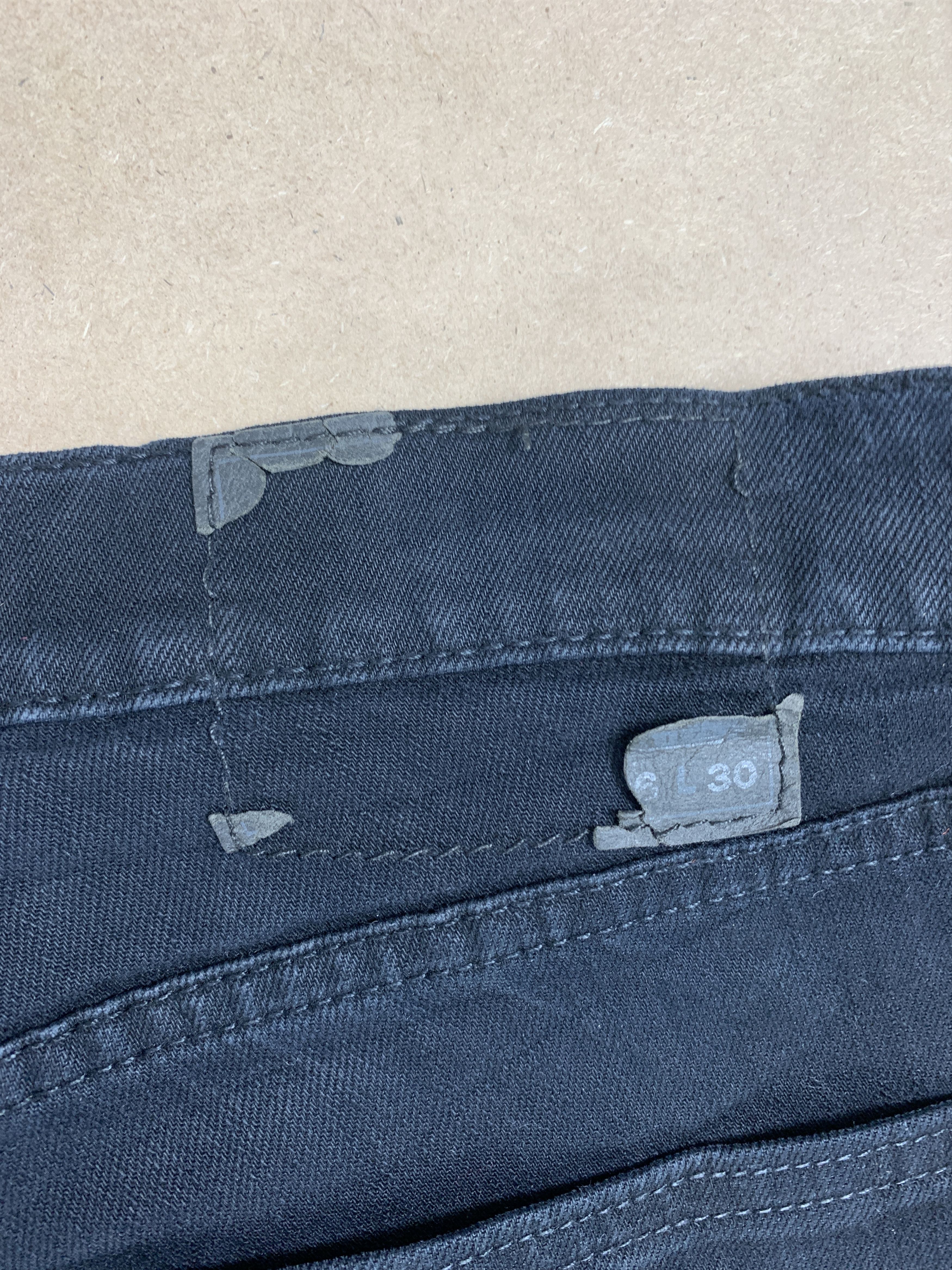 Levi's × Vintage Vintage Levi's 511 Black Label Black Jeans Size US 37 - 6 Thumbnail
