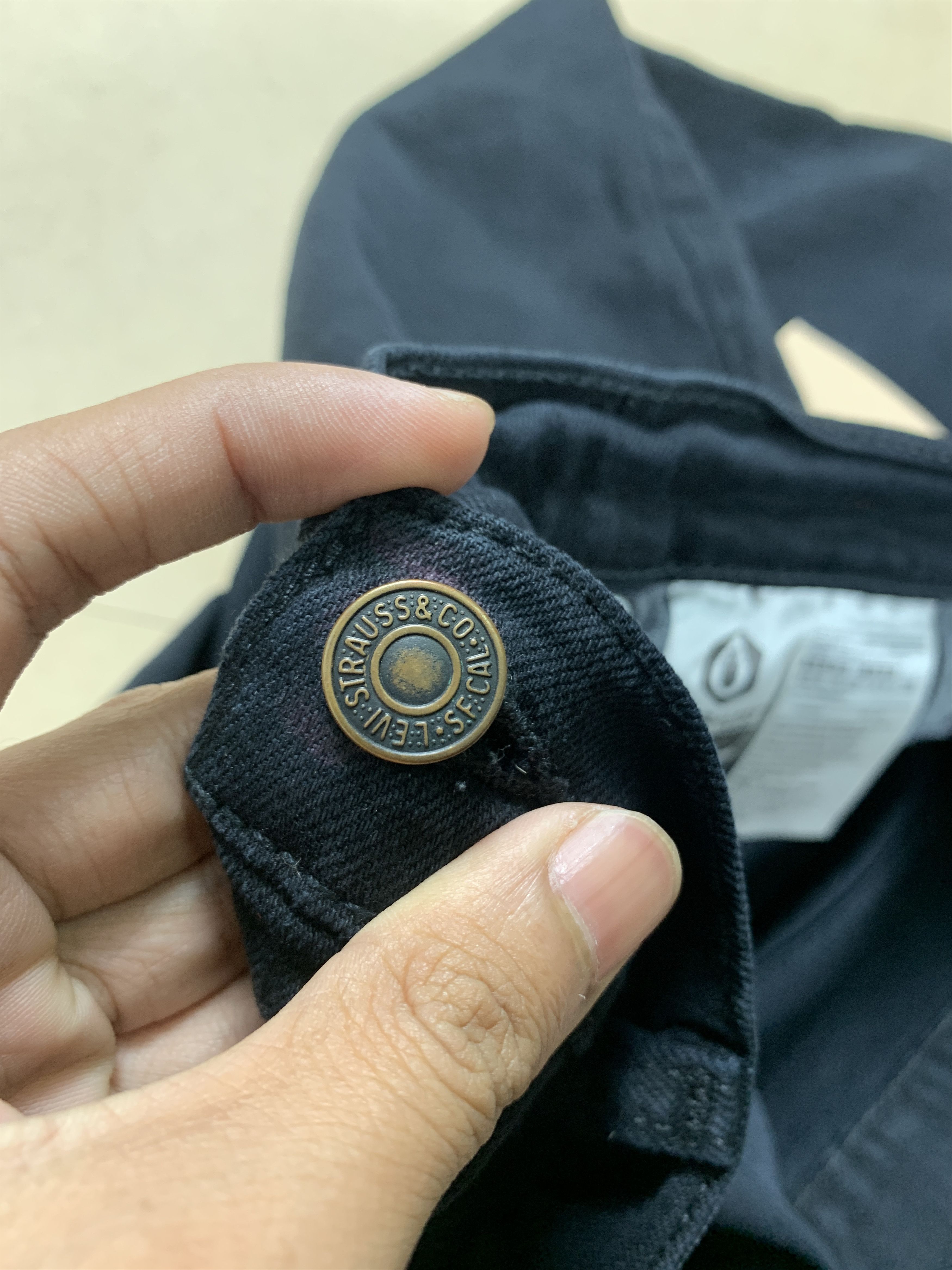 Levi's × Vintage Vintage Levi's 511 Black Label Black Jeans Size US 37 - 16 Thumbnail
