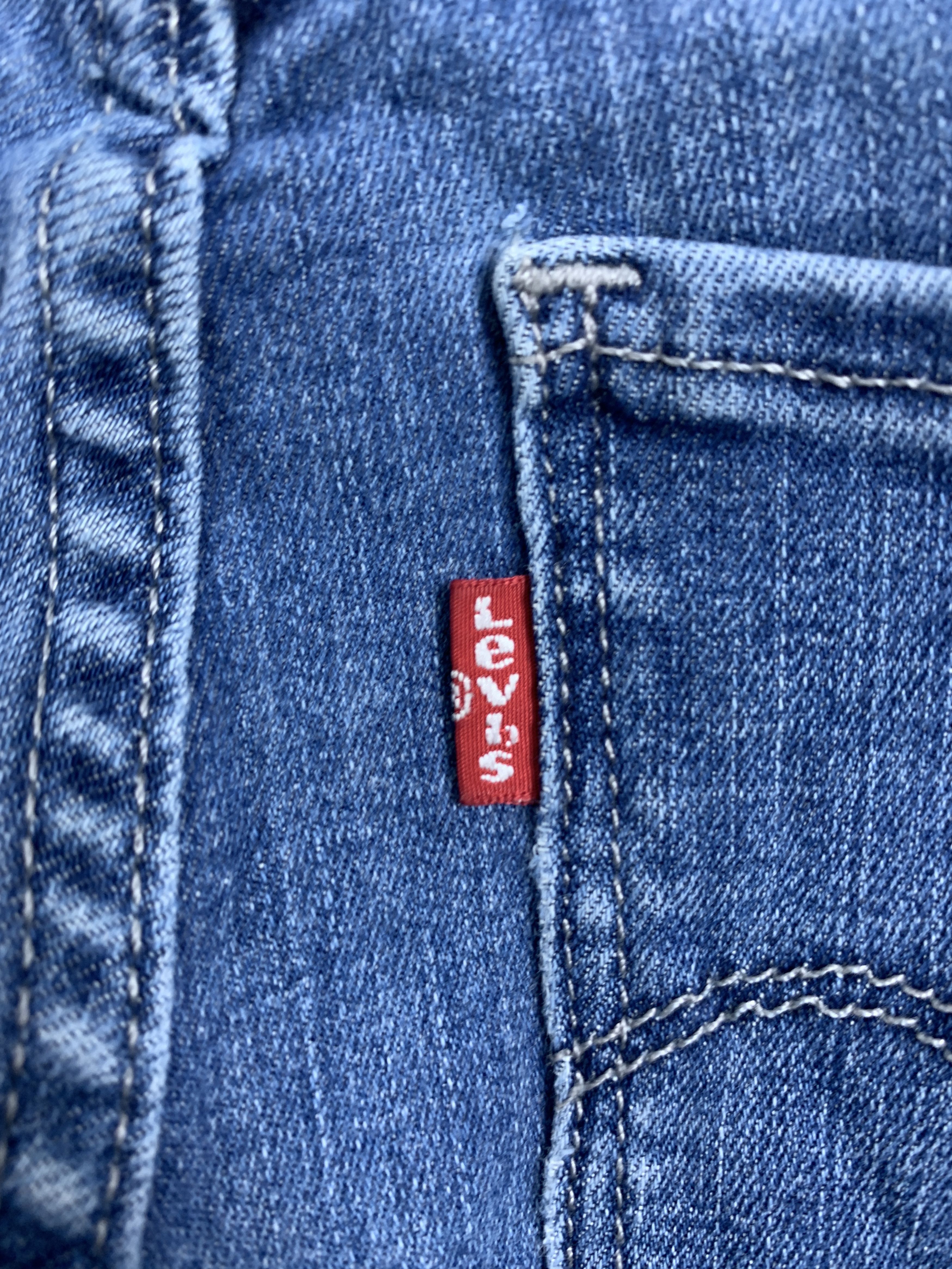 Levi's Vintage Levis 575 Classic Mid Rise Skinny Blue Jeans Size 38" / US 16 / IT 52 - 7 Thumbnail