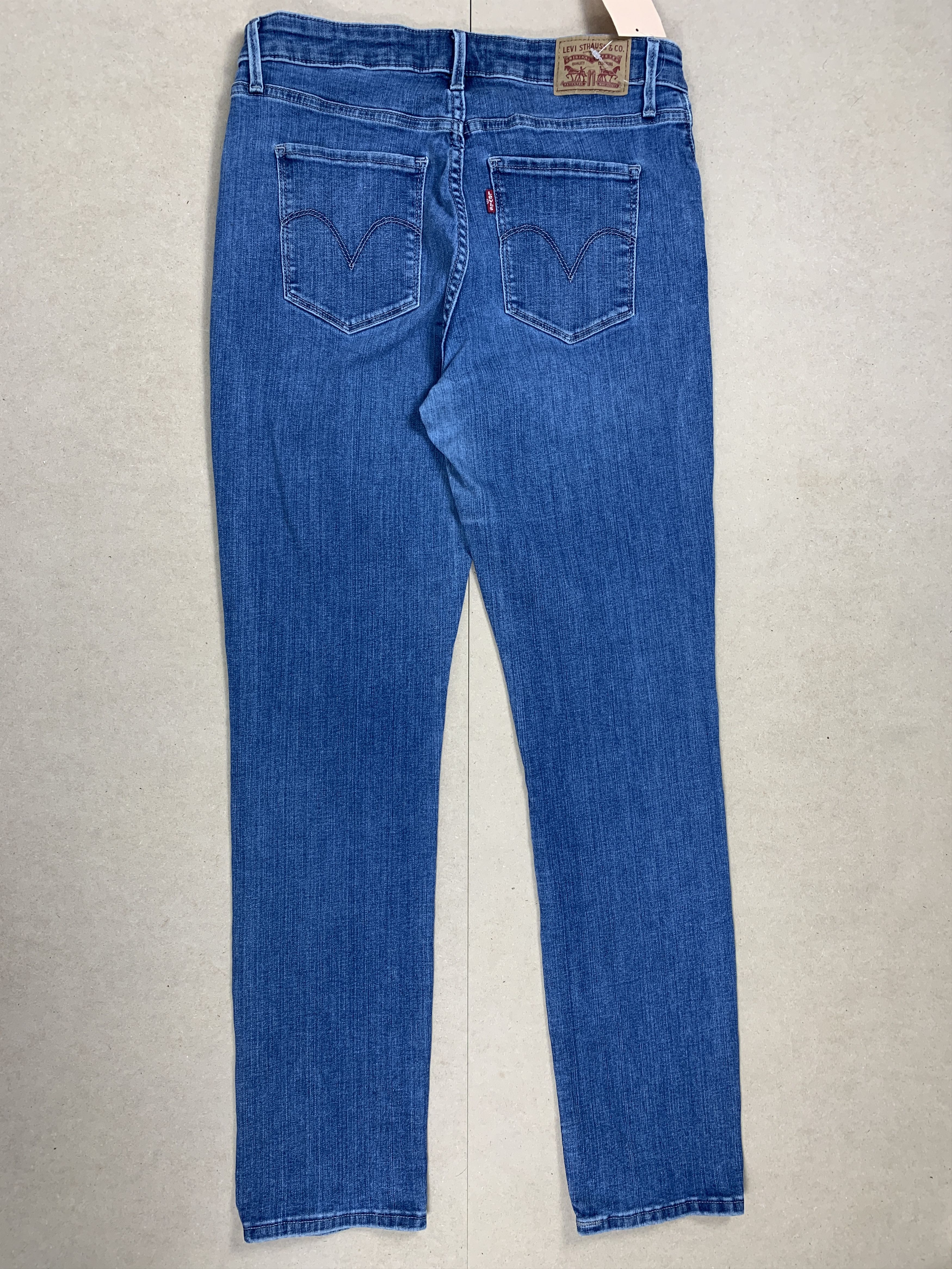 Levi's Vintage Levis 575 Classic Mid Rise Skinny Blue Jeans Size 38" / US 16 / IT 52 - 4 Thumbnail