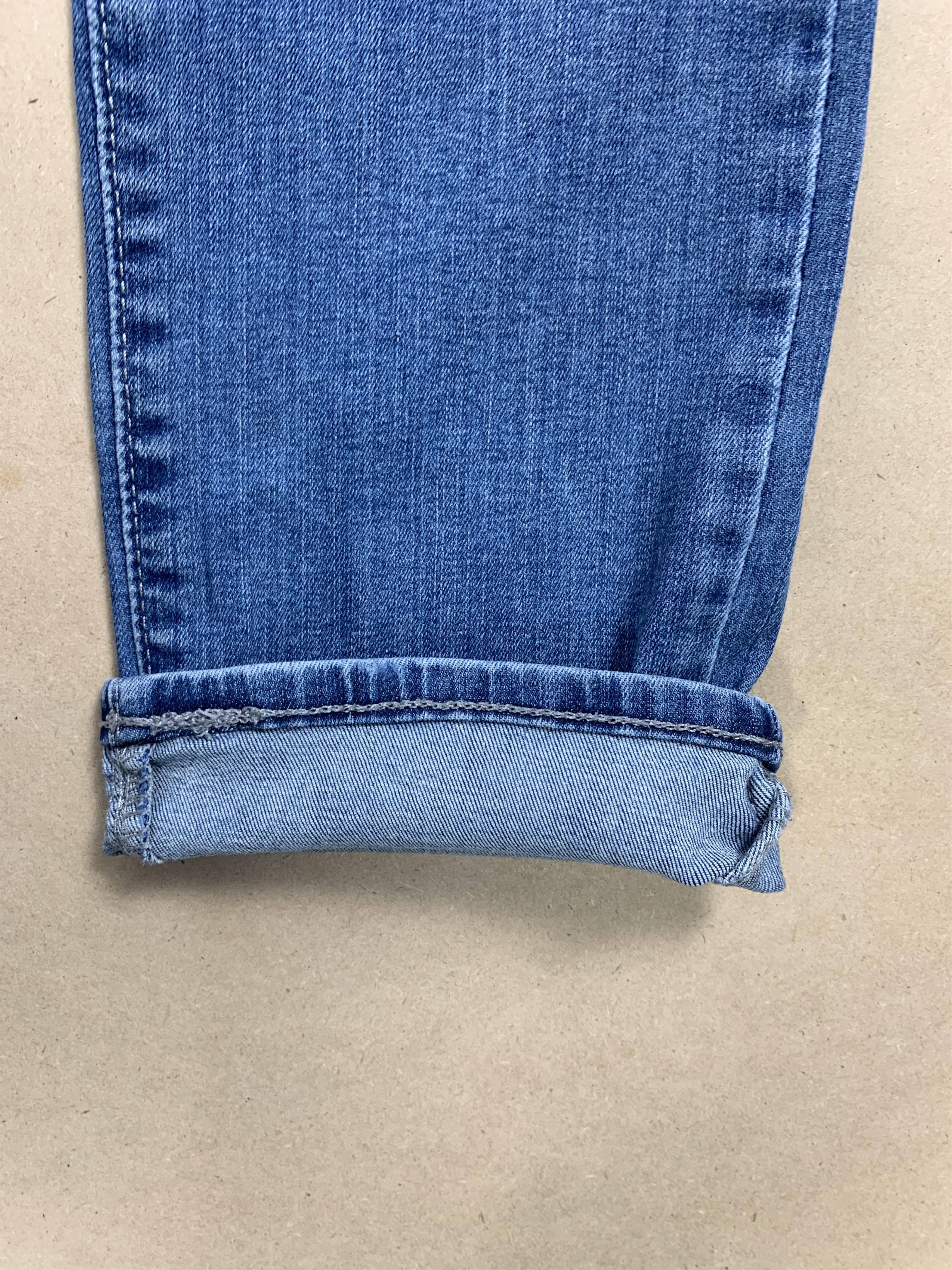 Levi's Vintage Levis 575 Classic Mid Rise Skinny Blue Jeans Size 38" / US 16 / IT 52 - 3 Thumbnail