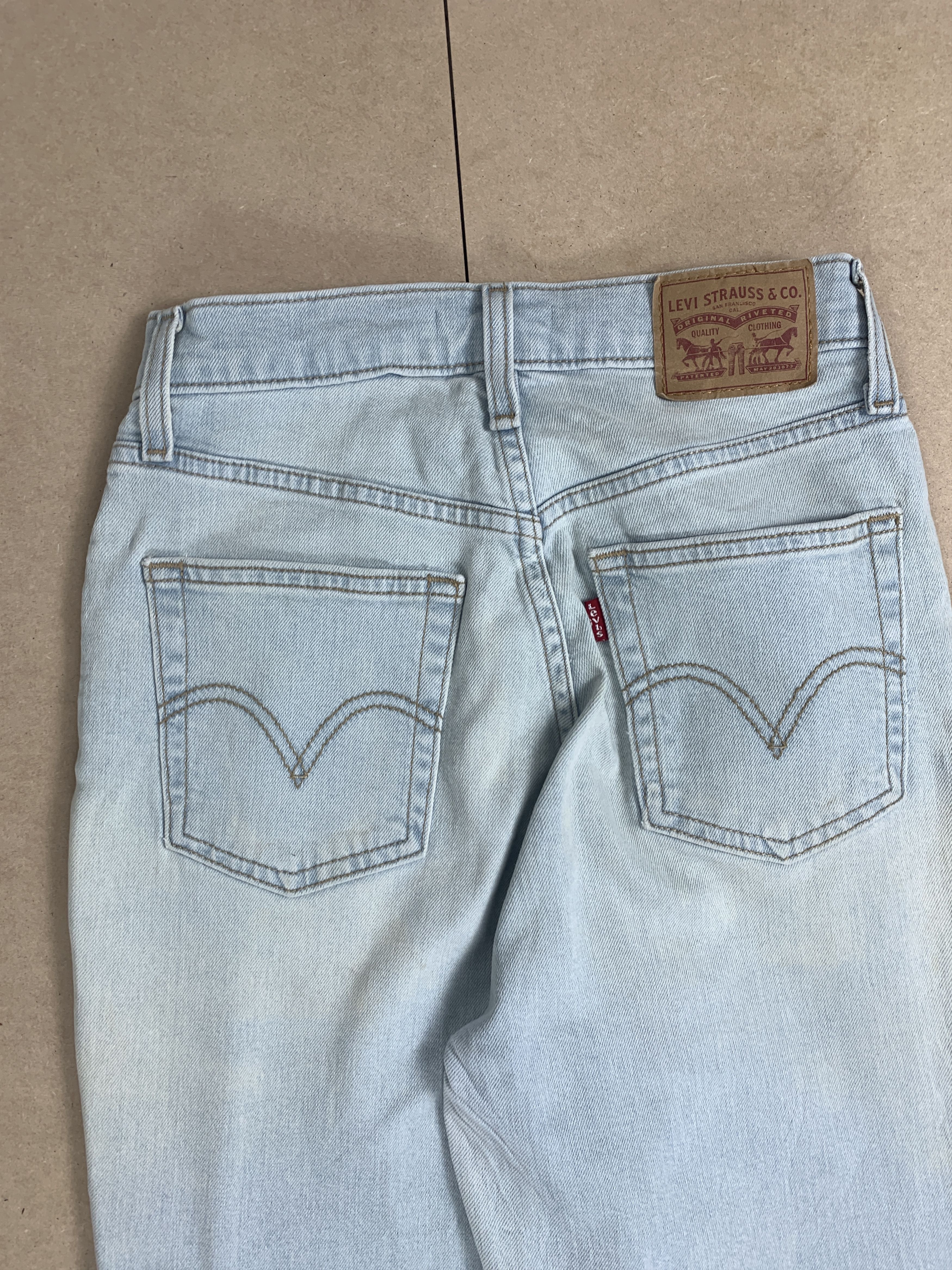 Levi's Vintage LEVIS High Waisted Taper Jeans P0050 Size 26" / US 2 / IT 38 - 6 Thumbnail