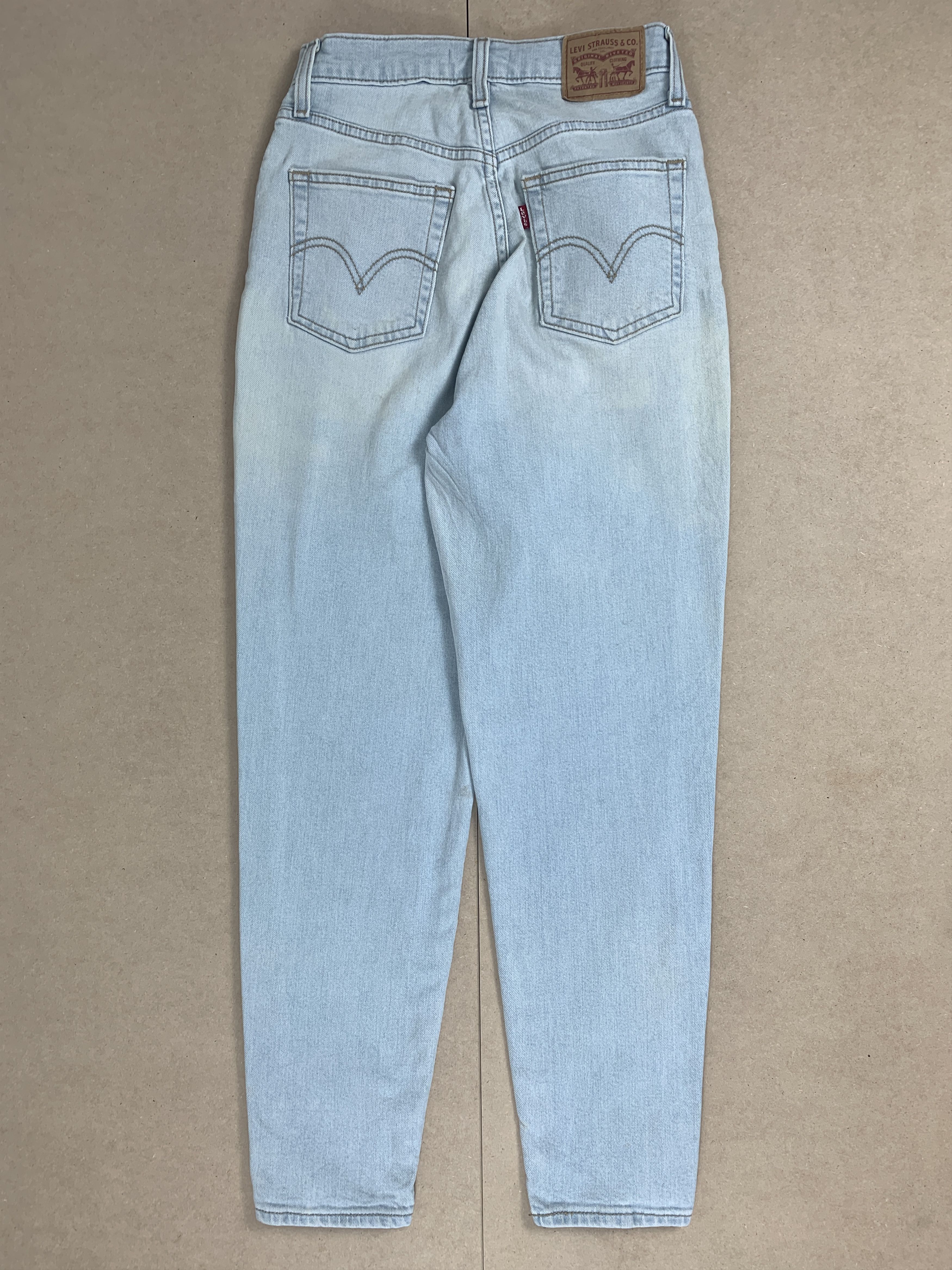 Levi's Vintage LEVIS High Waisted Taper Jeans P0050 Size 26" / US 2 / IT 38 - 5 Thumbnail