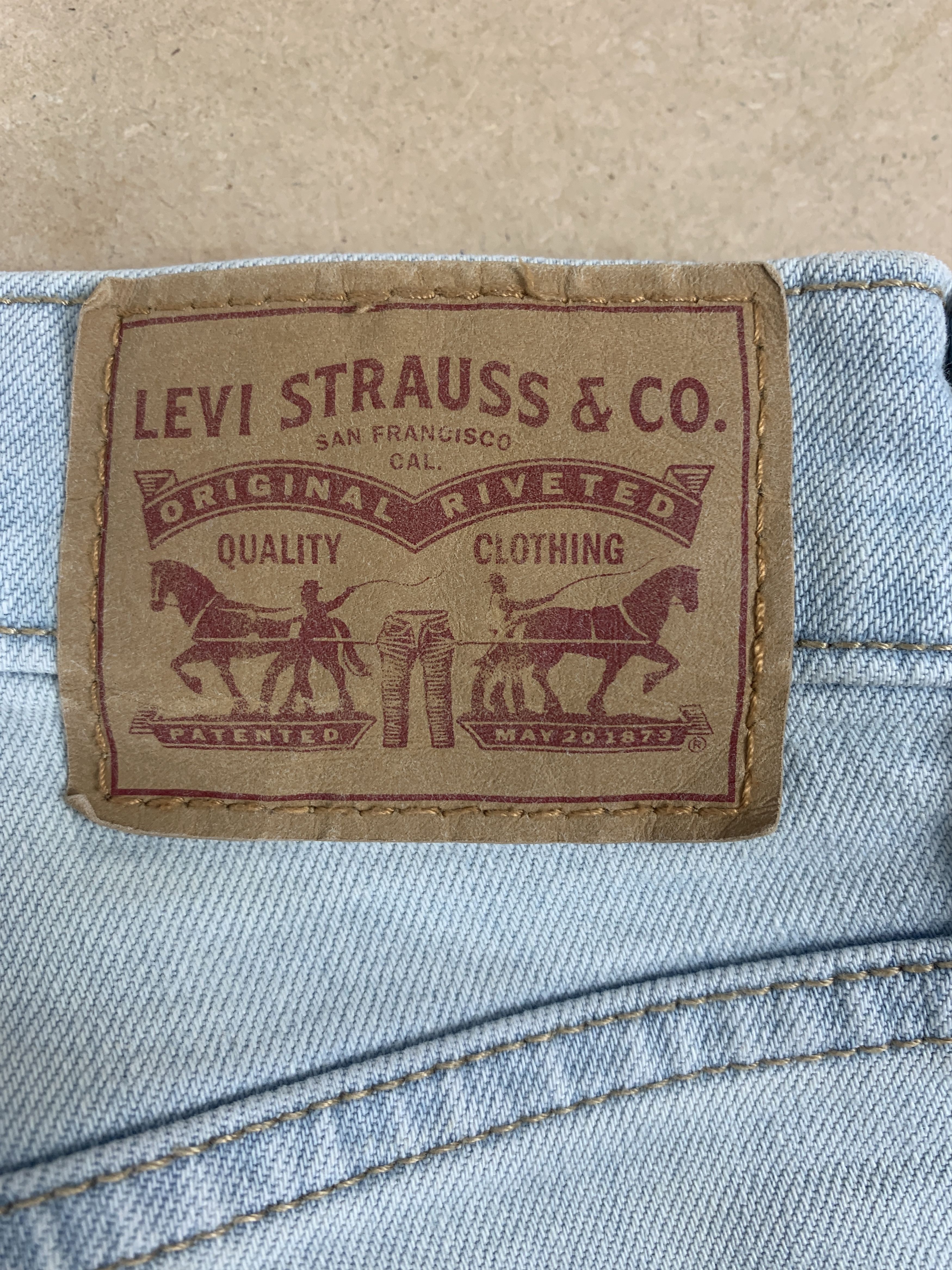 Levi's Vintage LEVIS High Waisted Taper Jeans P0050 Size 26" / US 2 / IT 38 - 7 Thumbnail