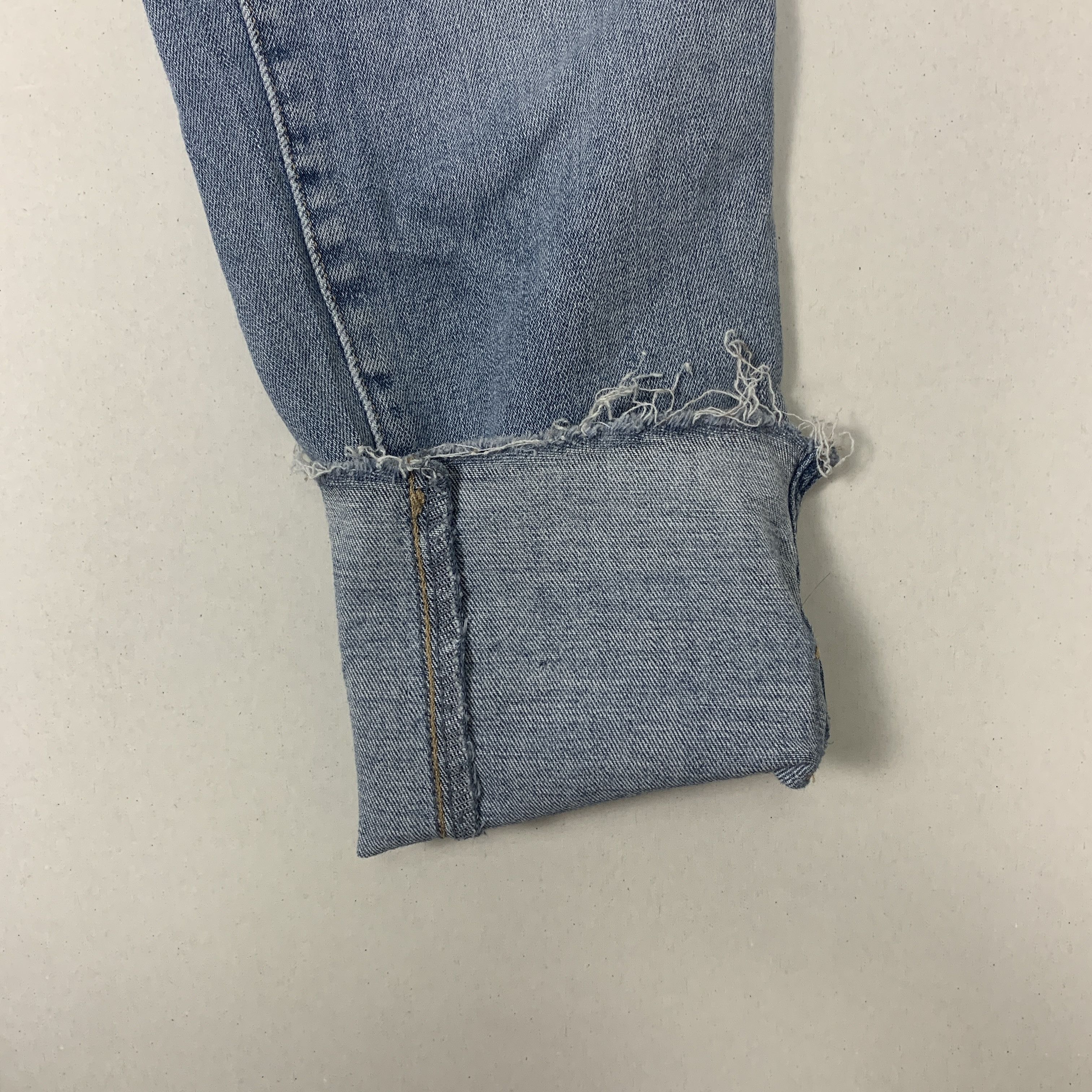 Levi's Vintage LEVI'S 721 Distressed Faded Jeans P0031 Size 32" / US 10 / IT 46 - 5 Thumbnail