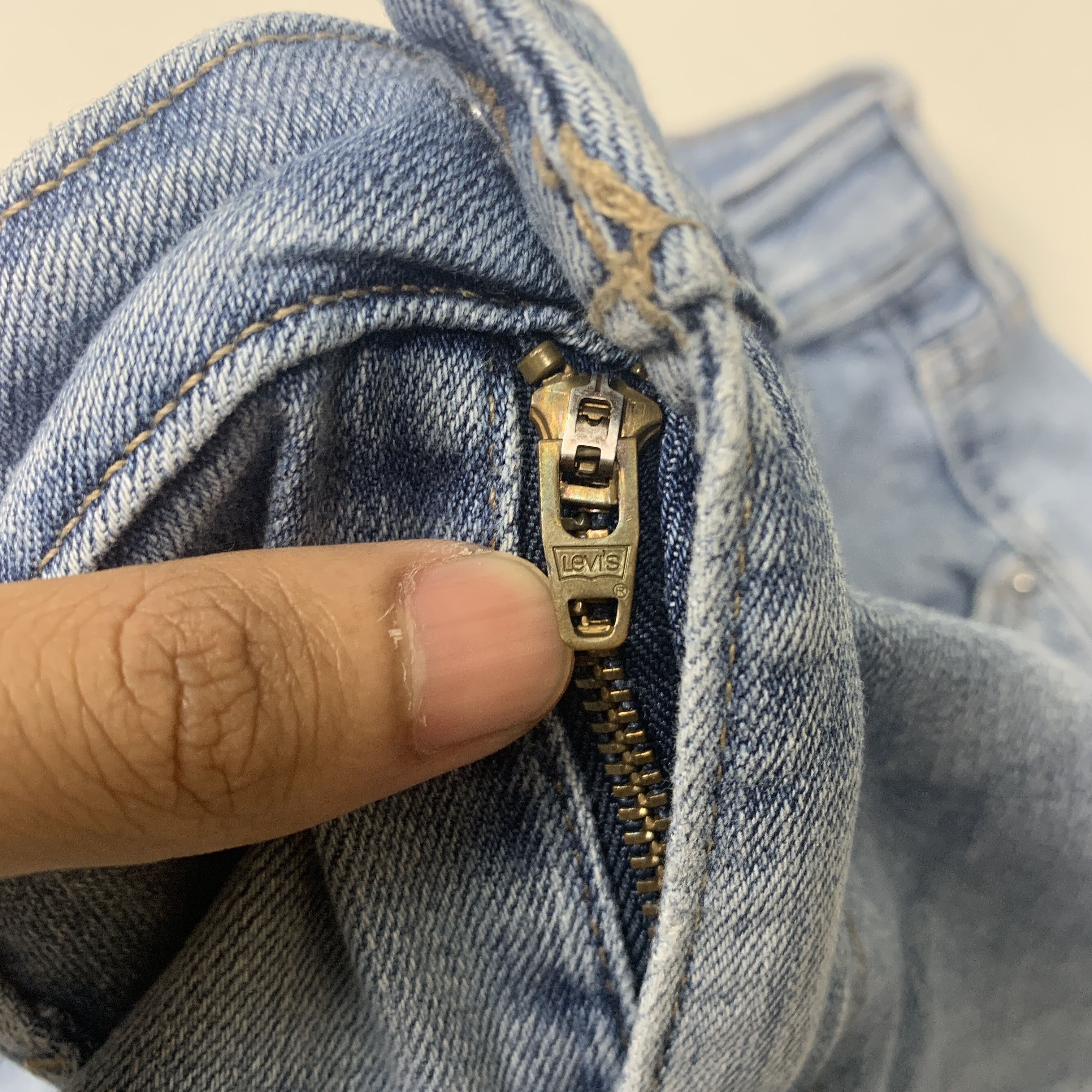 Levi's Vintage LEVI'S 721 Distressed Faded Jeans P0031 Size 32" / US 10 / IT 46 - 11 Thumbnail