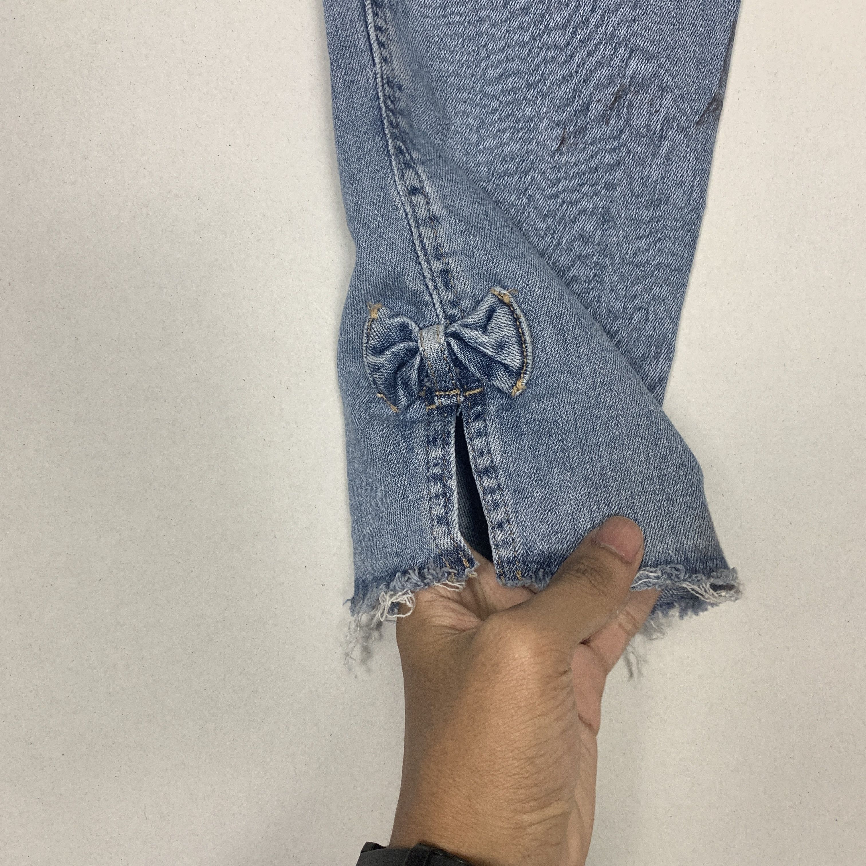 Levi's Vintage LEVI'S 721 Distressed Faded Jeans P0031 Size 32" / US 10 / IT 46 - 7 Thumbnail