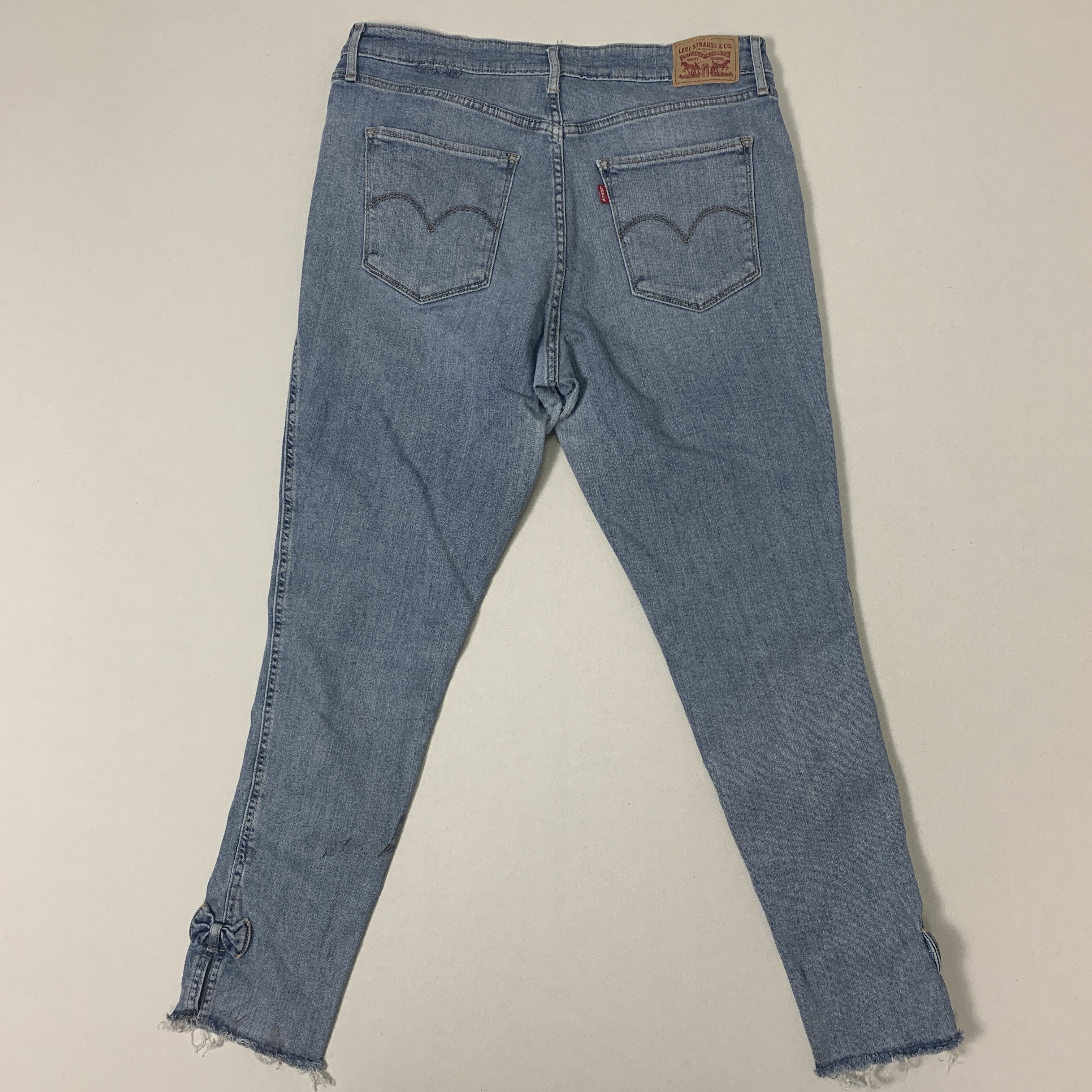 Levi's Vintage LEVI'S 721 Distressed Faded Jeans P0031 Size 32" / US 10 / IT 46 - 13 Thumbnail