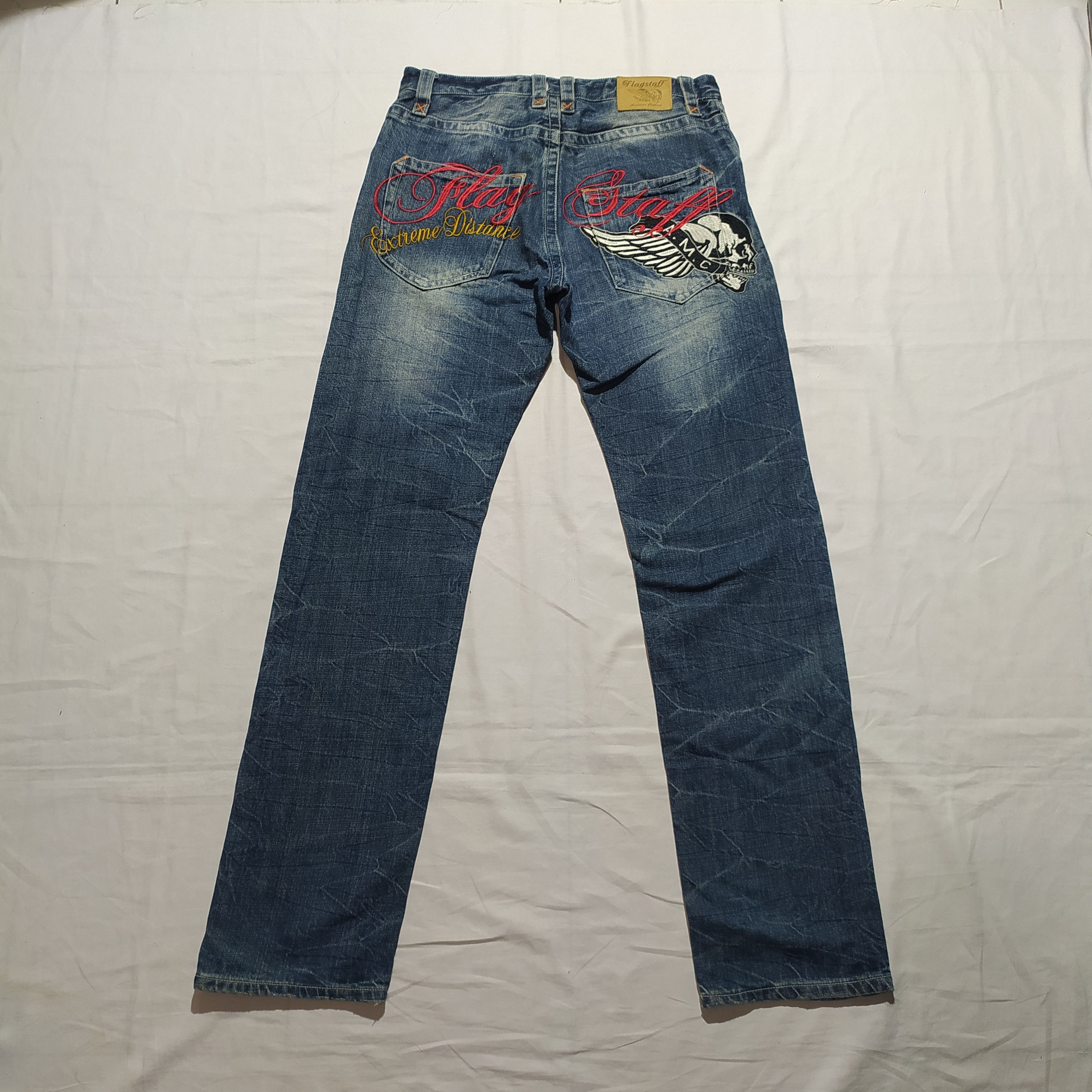 Flagstuff Flagstaff Embroidery jeans Size US 34 / EU 50 - 1 Thumbnail