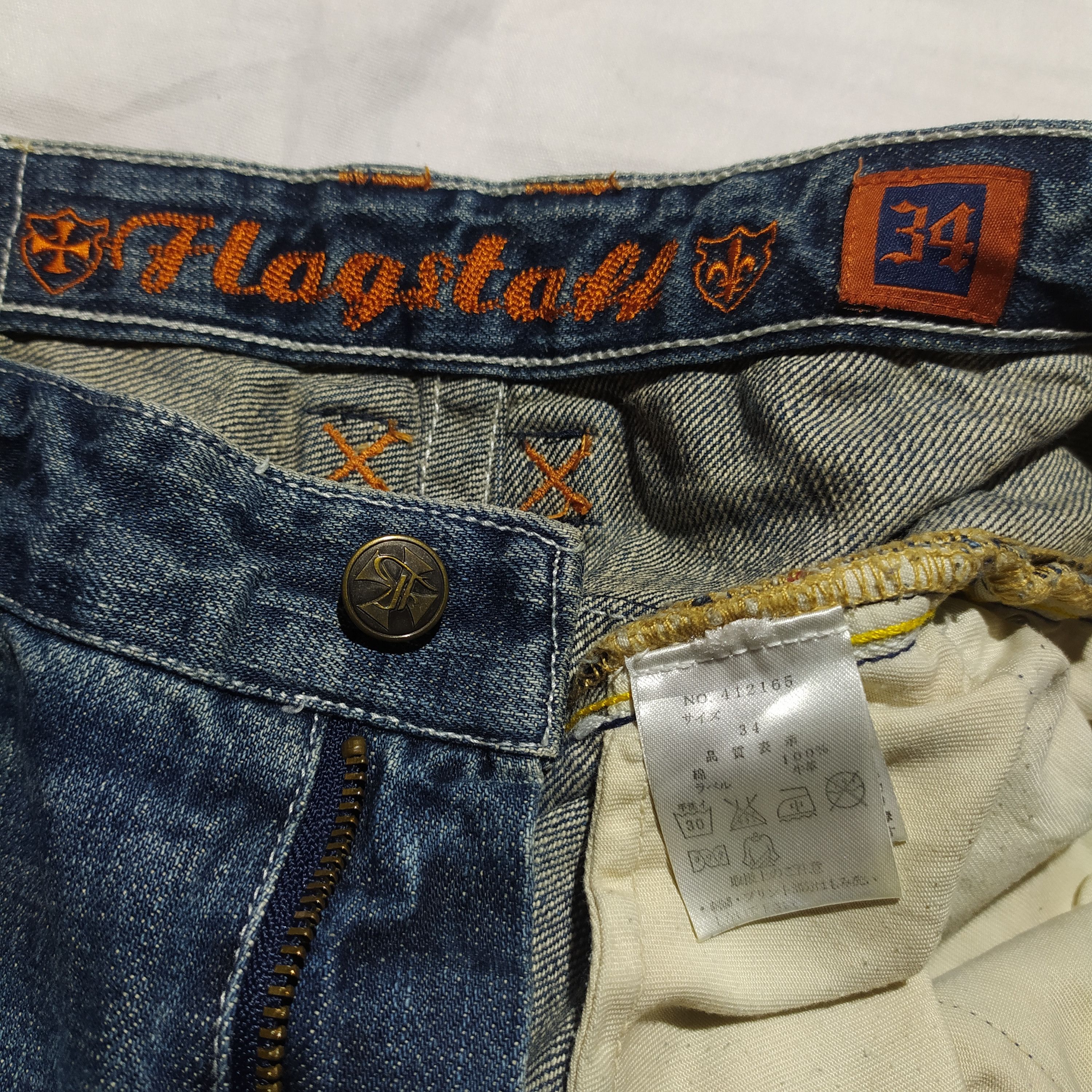 Flagstuff Flagstaff Embroidery jeans Size US 34 / EU 50 - 9 Thumbnail