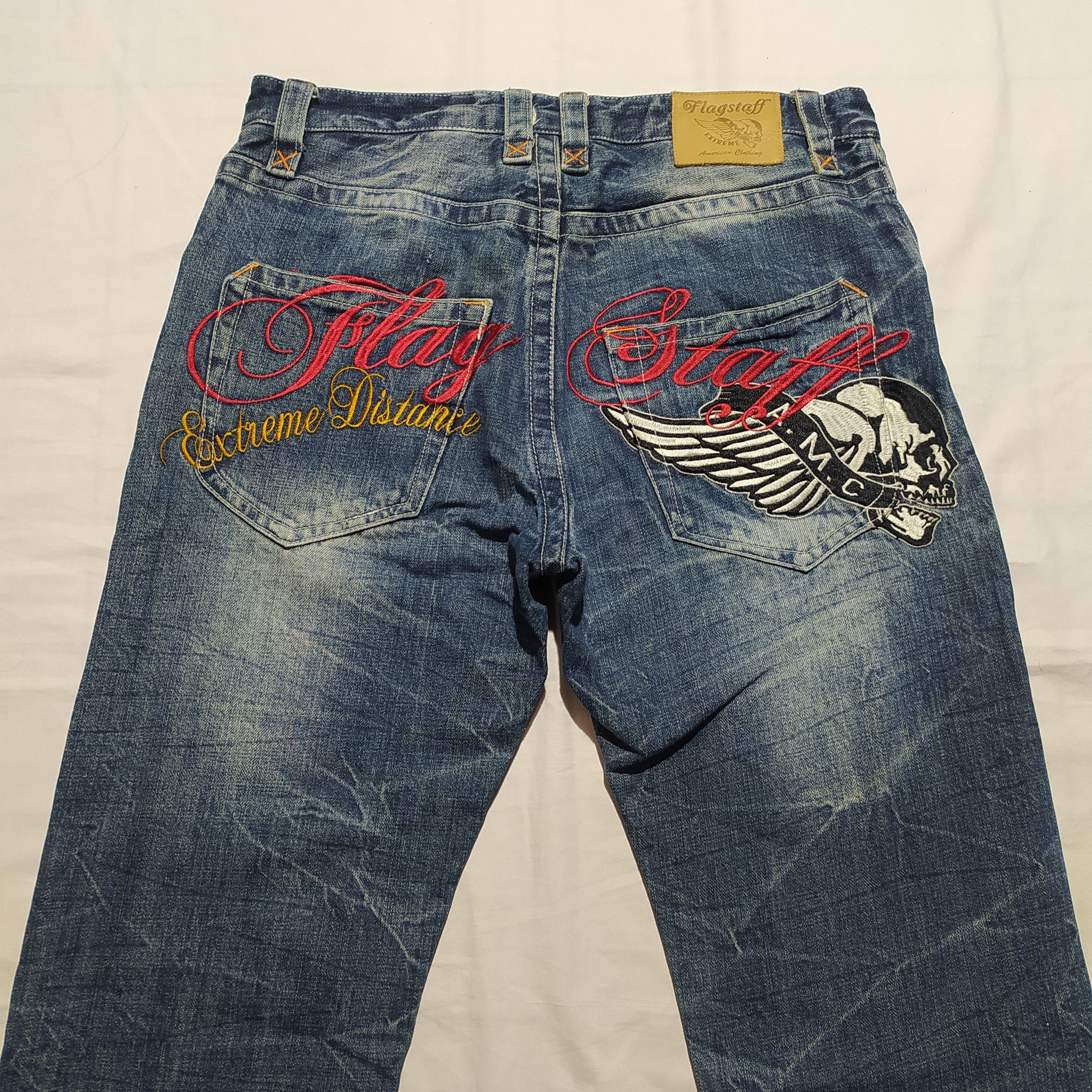 Flagstuff Flagstaff Embroidery jeans Size US 34 / EU 50 - 2 Thumbnail