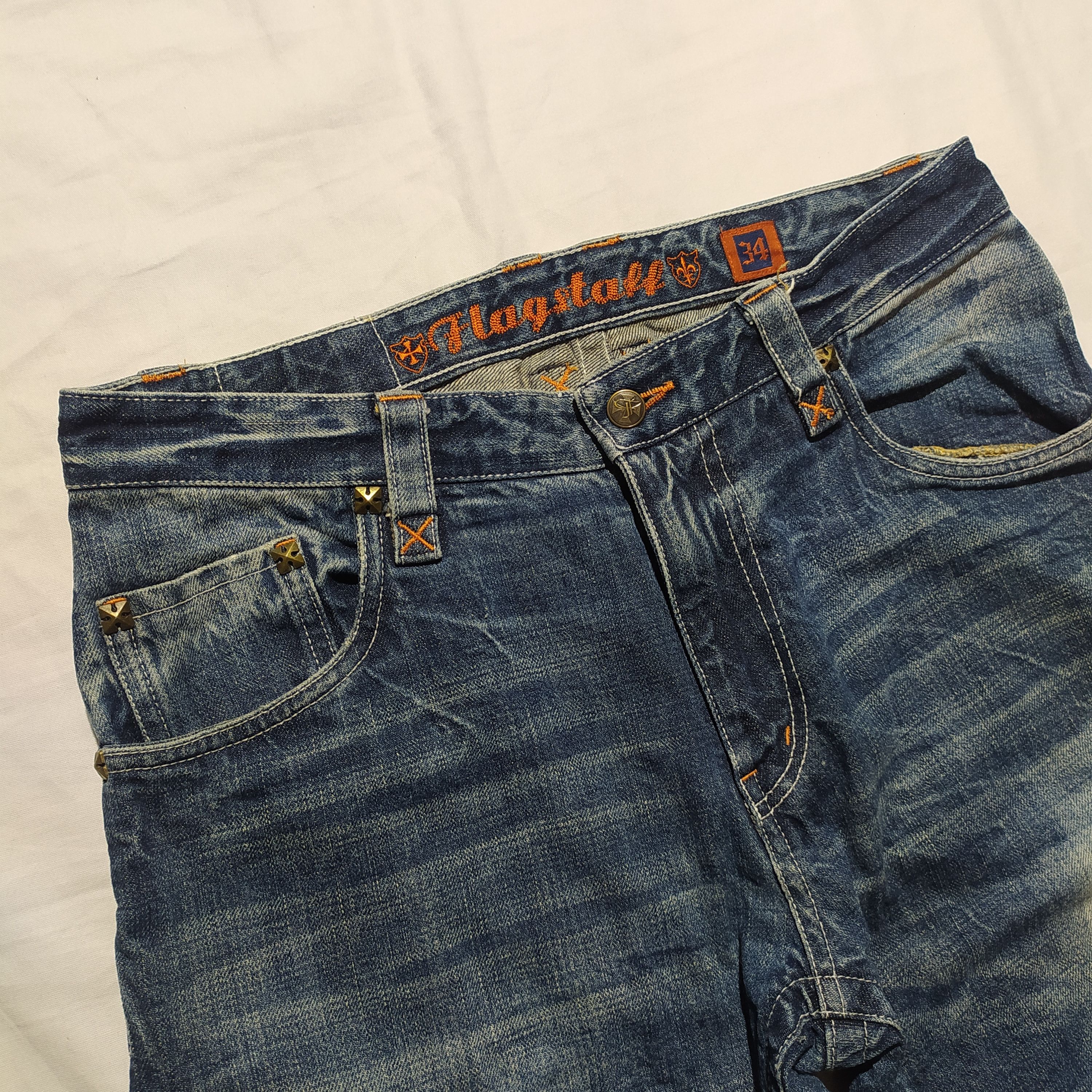 Flagstuff Flagstaff Embroidery jeans Size US 34 / EU 50 - 8 Thumbnail