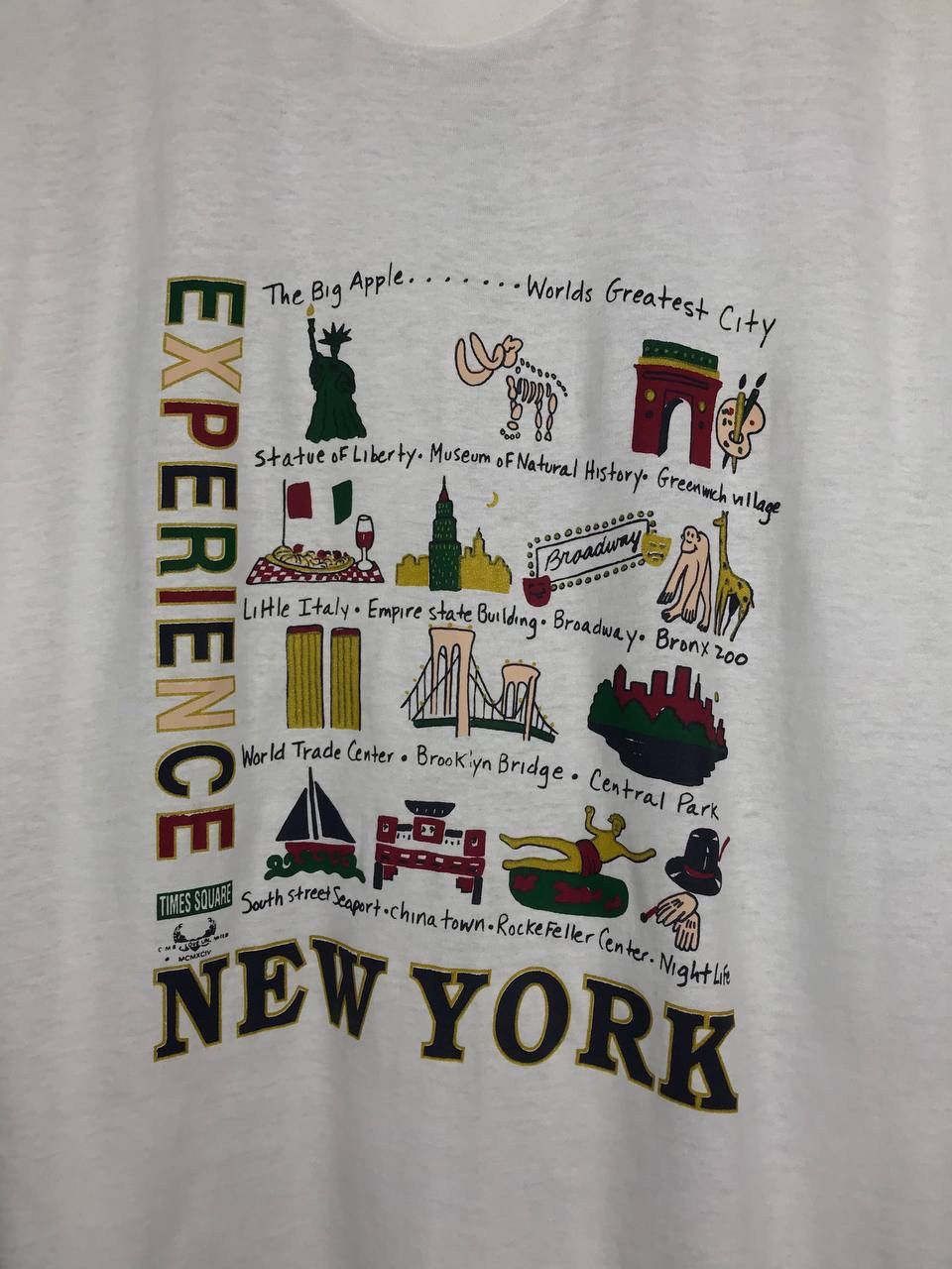 Vintage New York American vintage streetwear tee Size US XL / EU 56 / 4 - 3 Thumbnail