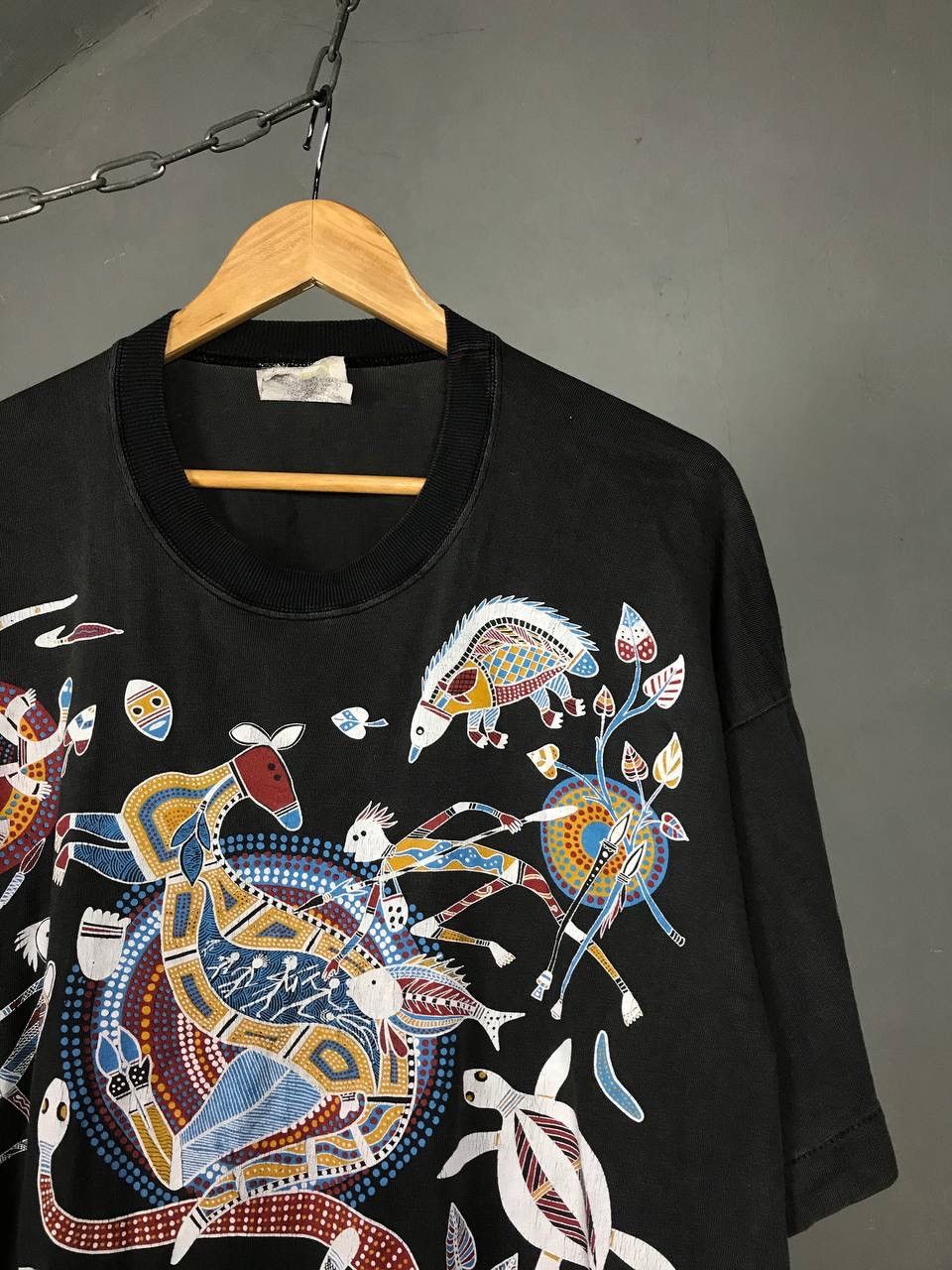 Vintage Art animal American vintage tee Size US XXL / EU 58 / 5 - 2 Thumbnail