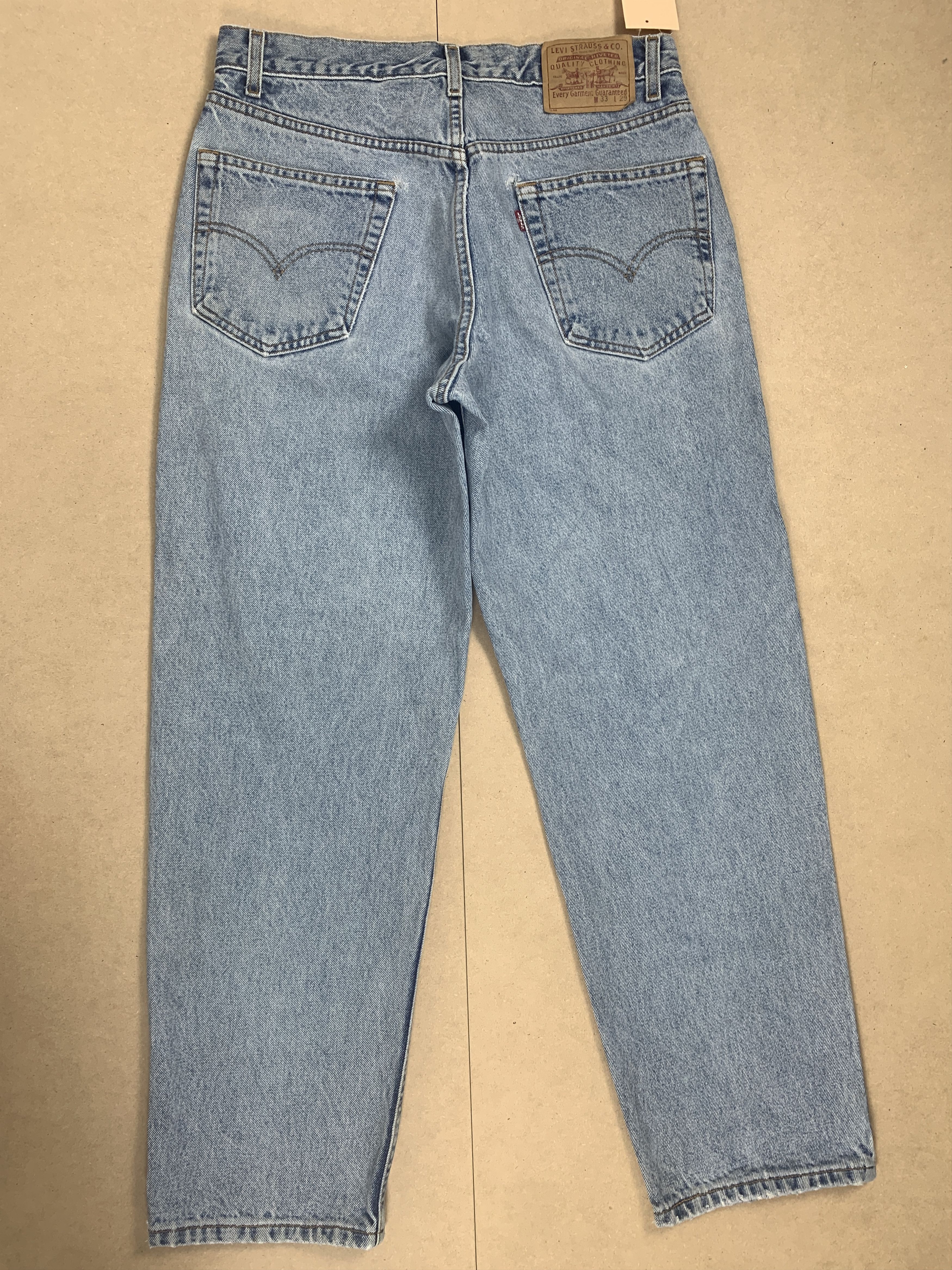 Levi's × Vintage Vintage Levis Straight Cut Stone Wash Jeans Size US 32 / EU 48 - 5 Thumbnail