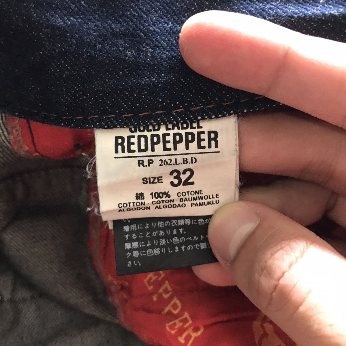 Vintage Vintage Redpepper Gold Label Distressed Jeans Size US 32 / EU 48 - 17 Thumbnail