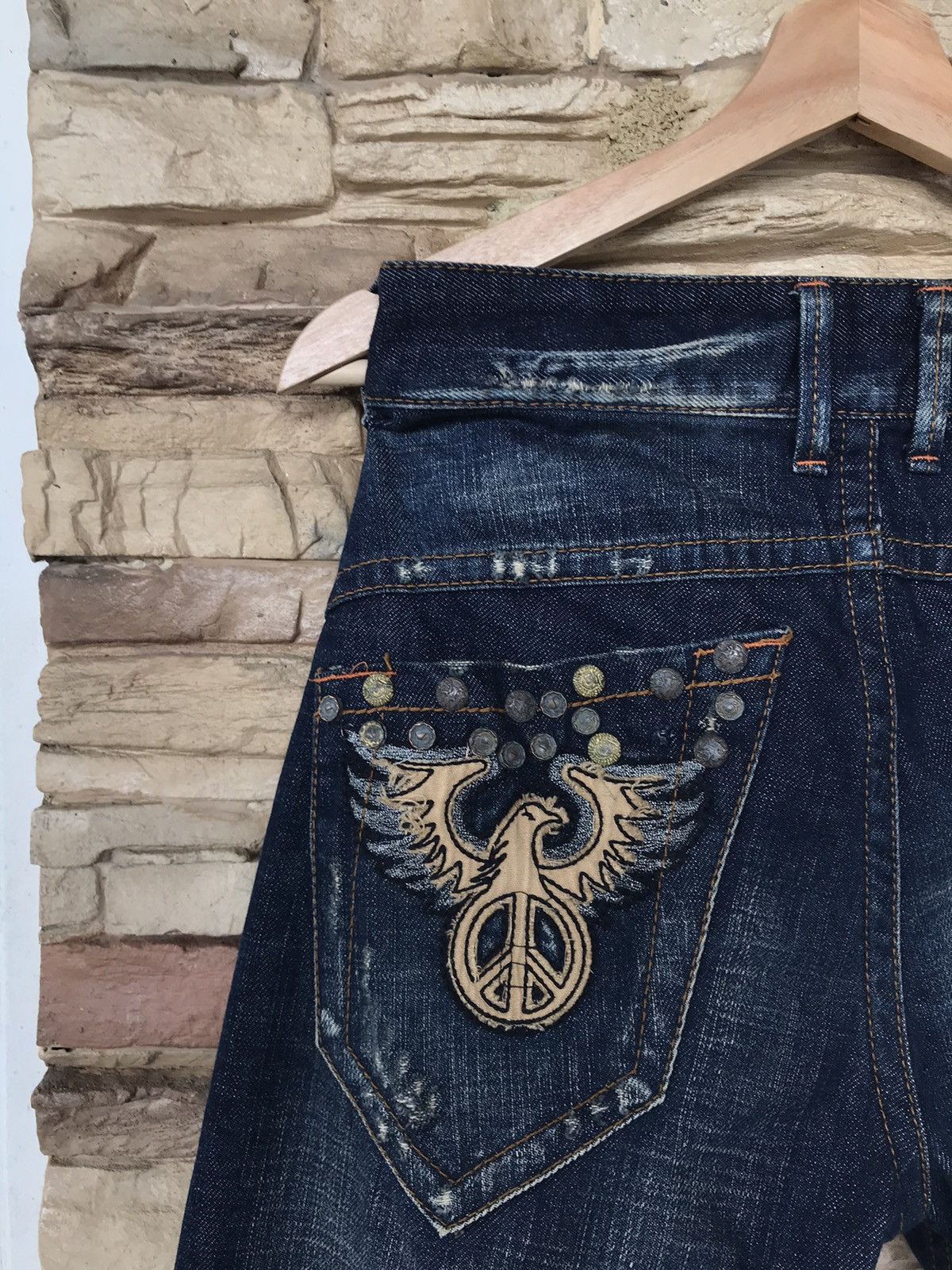 Vintage Vintage Redpepper Gold Label Distressed Jeans Size US 32 / EU 48 - 12 Thumbnail