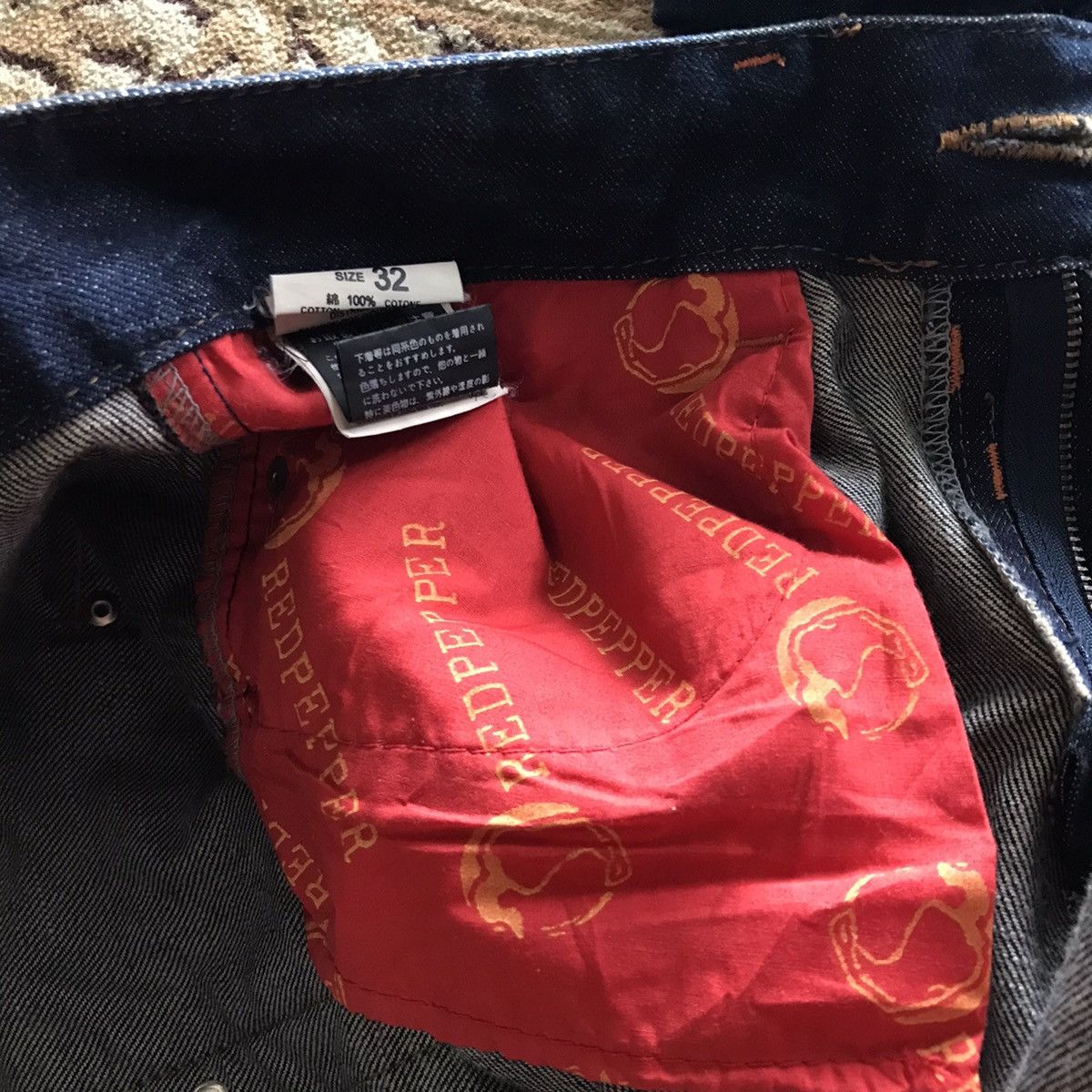 Vintage Vintage Redpepper Gold Label Distressed Jeans Size US 32 / EU 48 - 22 Thumbnail