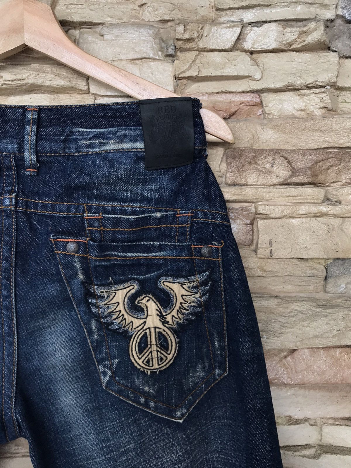 Vintage Vintage Redpepper Gold Label Distressed Jeans Size US 32 / EU 48 - 11 Thumbnail