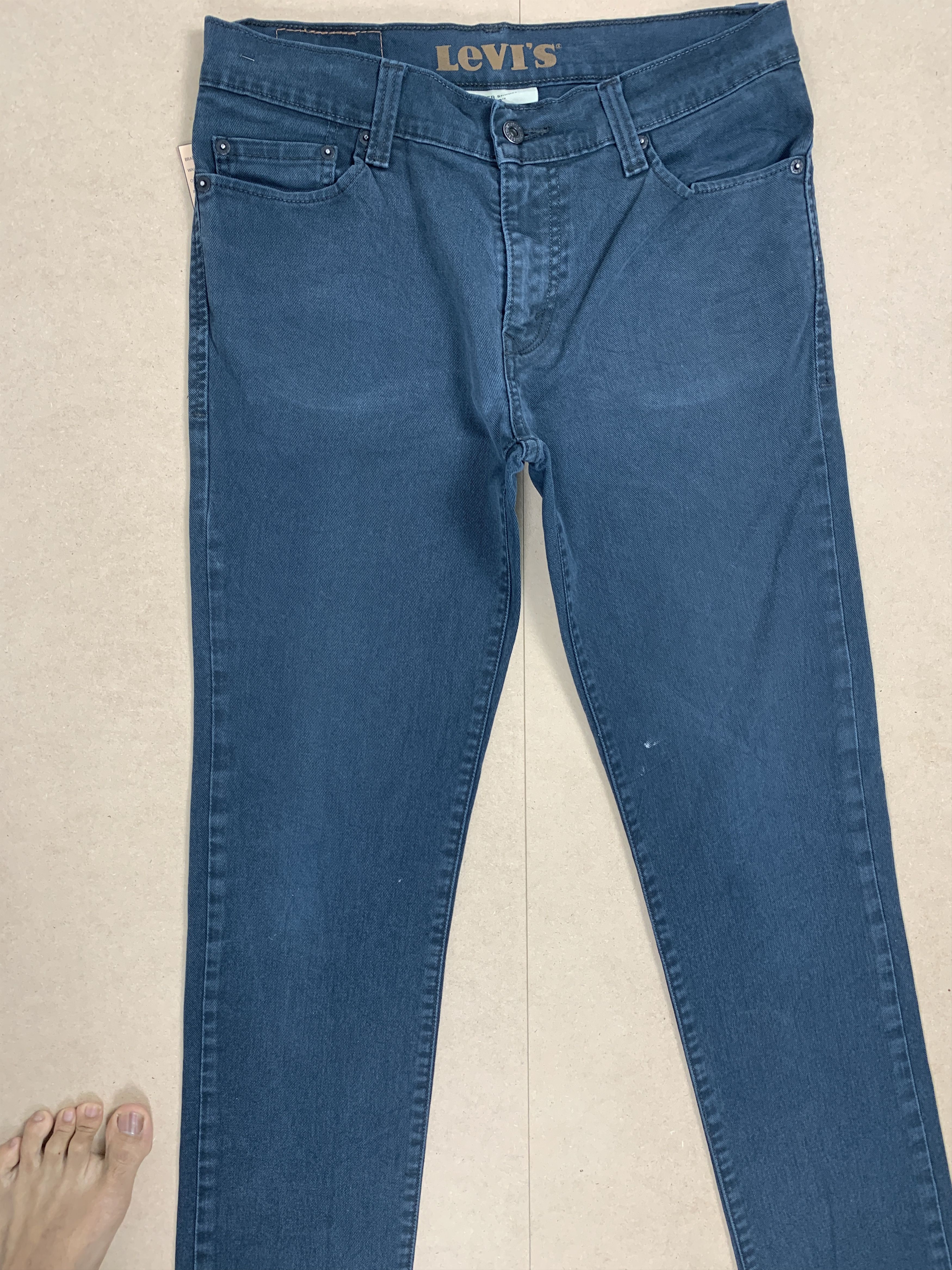 Levi's Vintage Levis 510 Skinny Black Jeans Size US 32 / EU 48 - 3 Thumbnail
