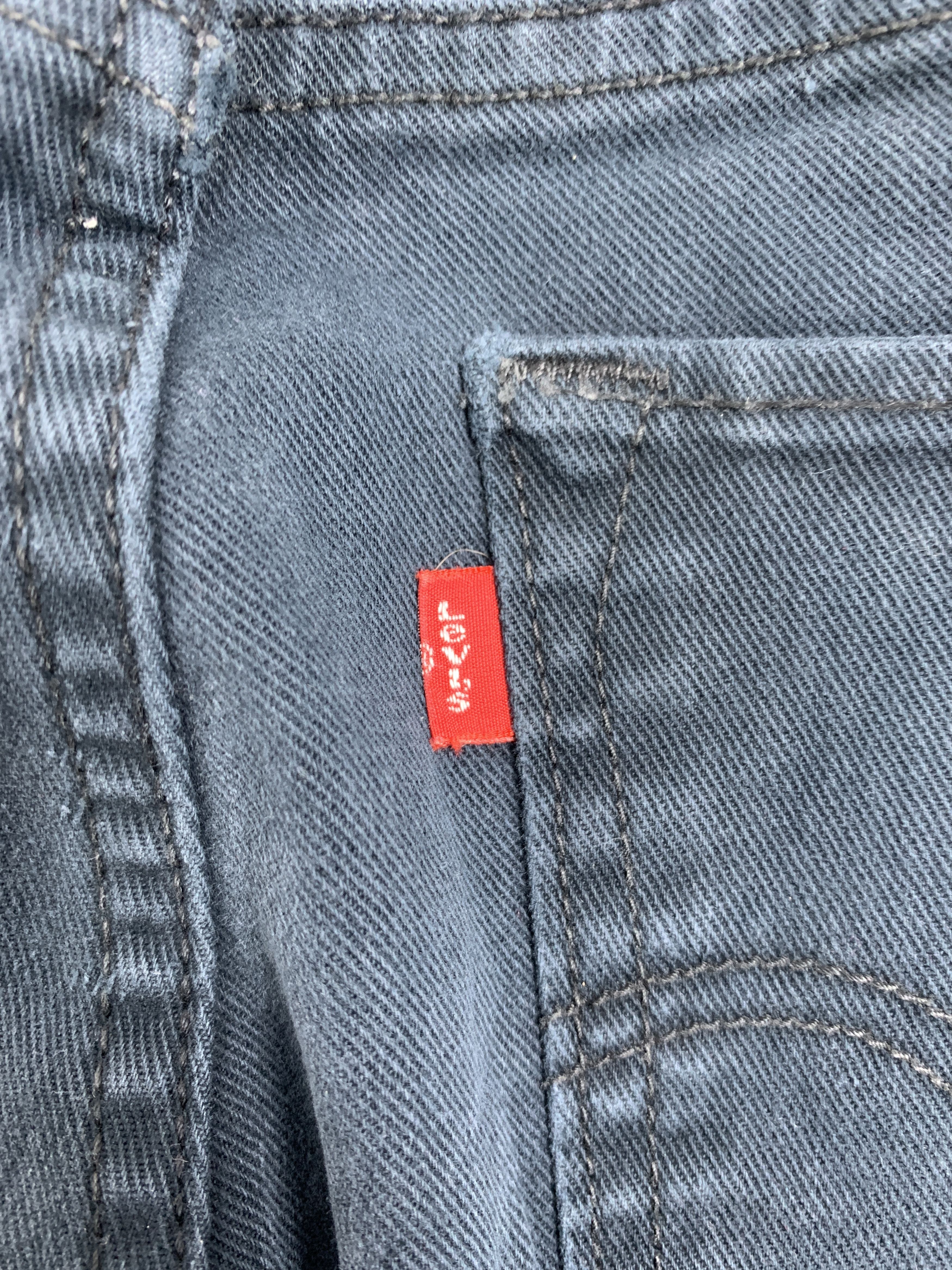 Levi's Vintage Levis 510 Skinny Black Jeans Size US 32 / EU 48 - 11 Thumbnail