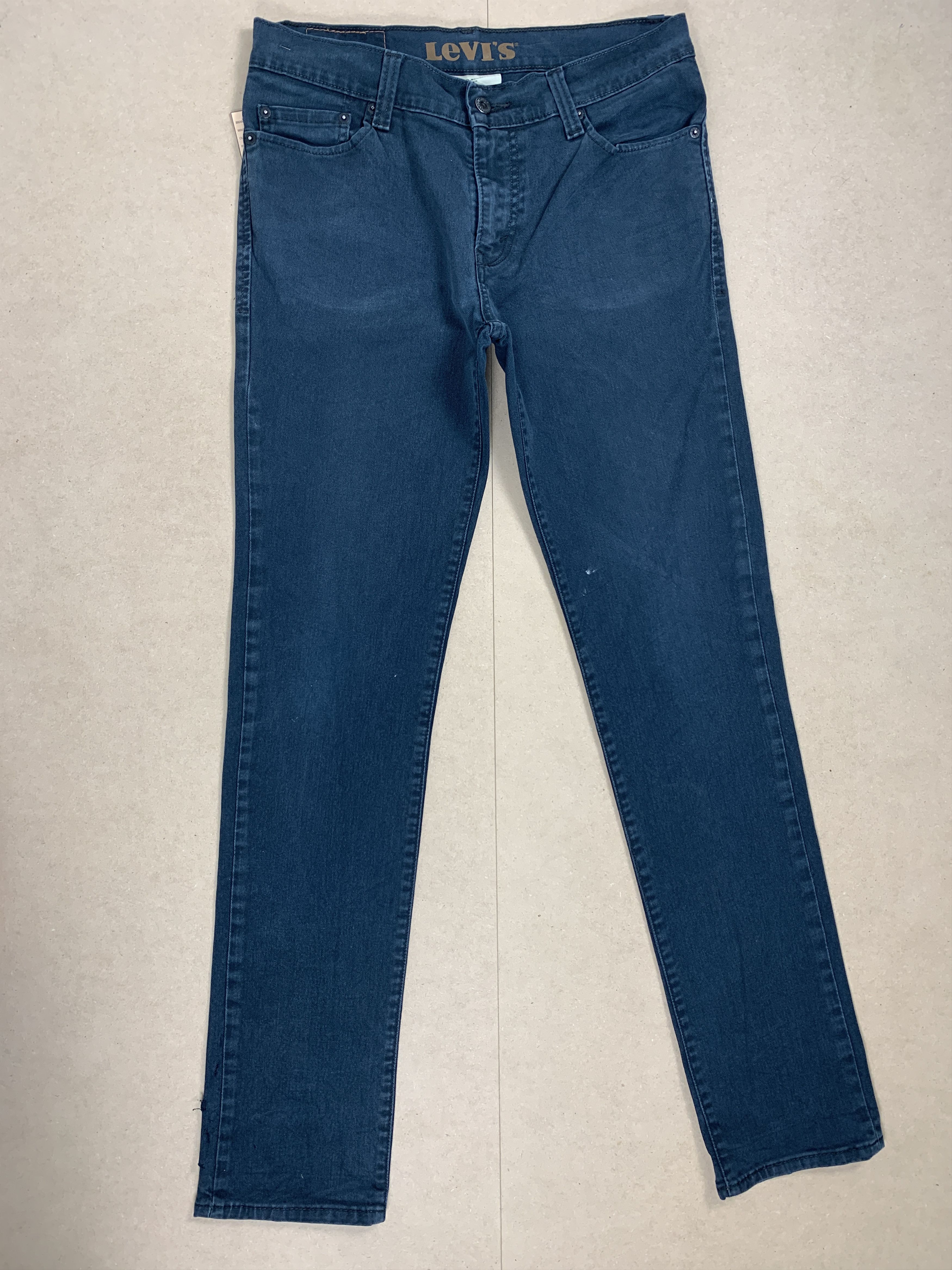 image of Levis 510 Skinny Black Jeans in Black Denim, Men's (Size 32)